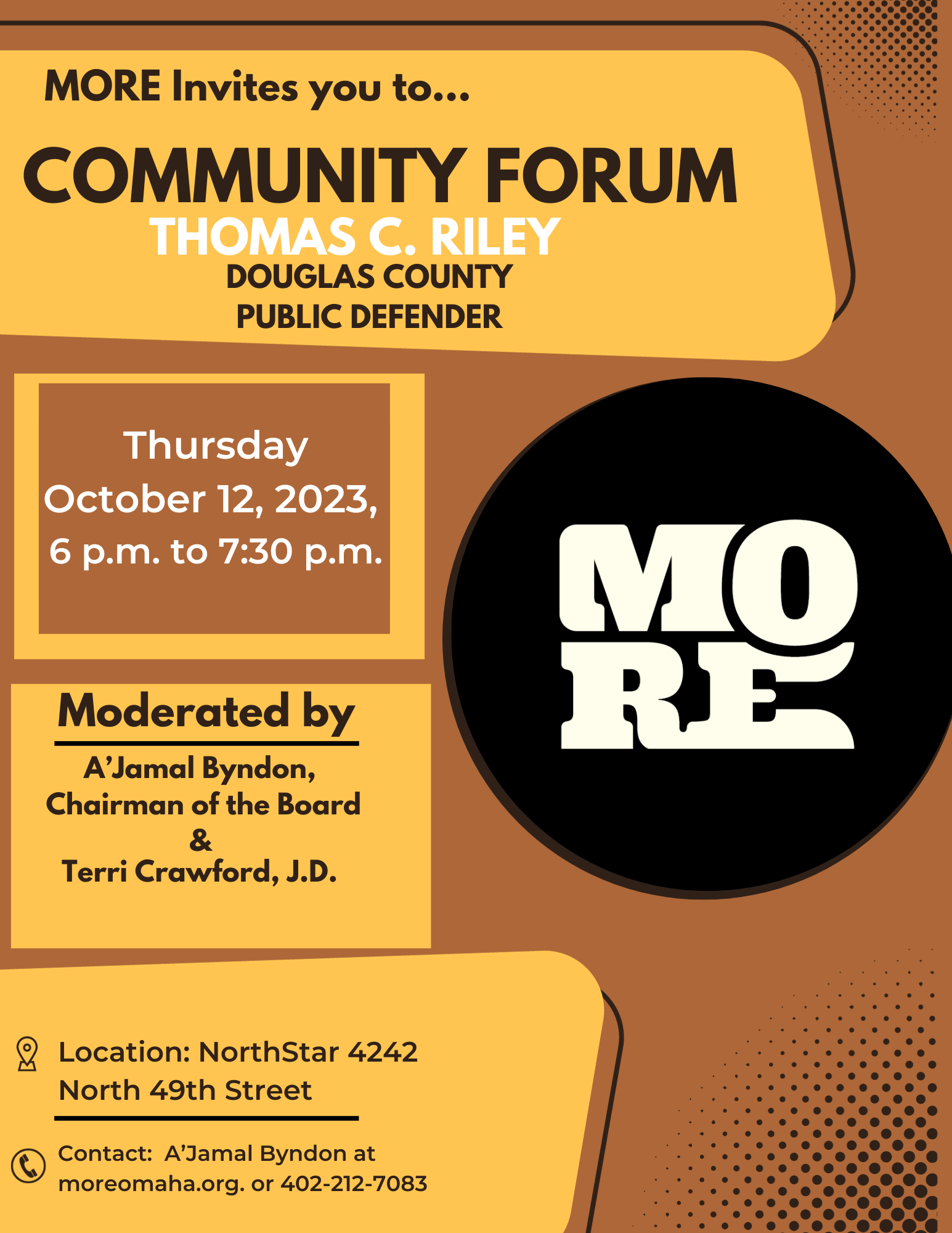 Campaign cover image for Public Defender Community Forum