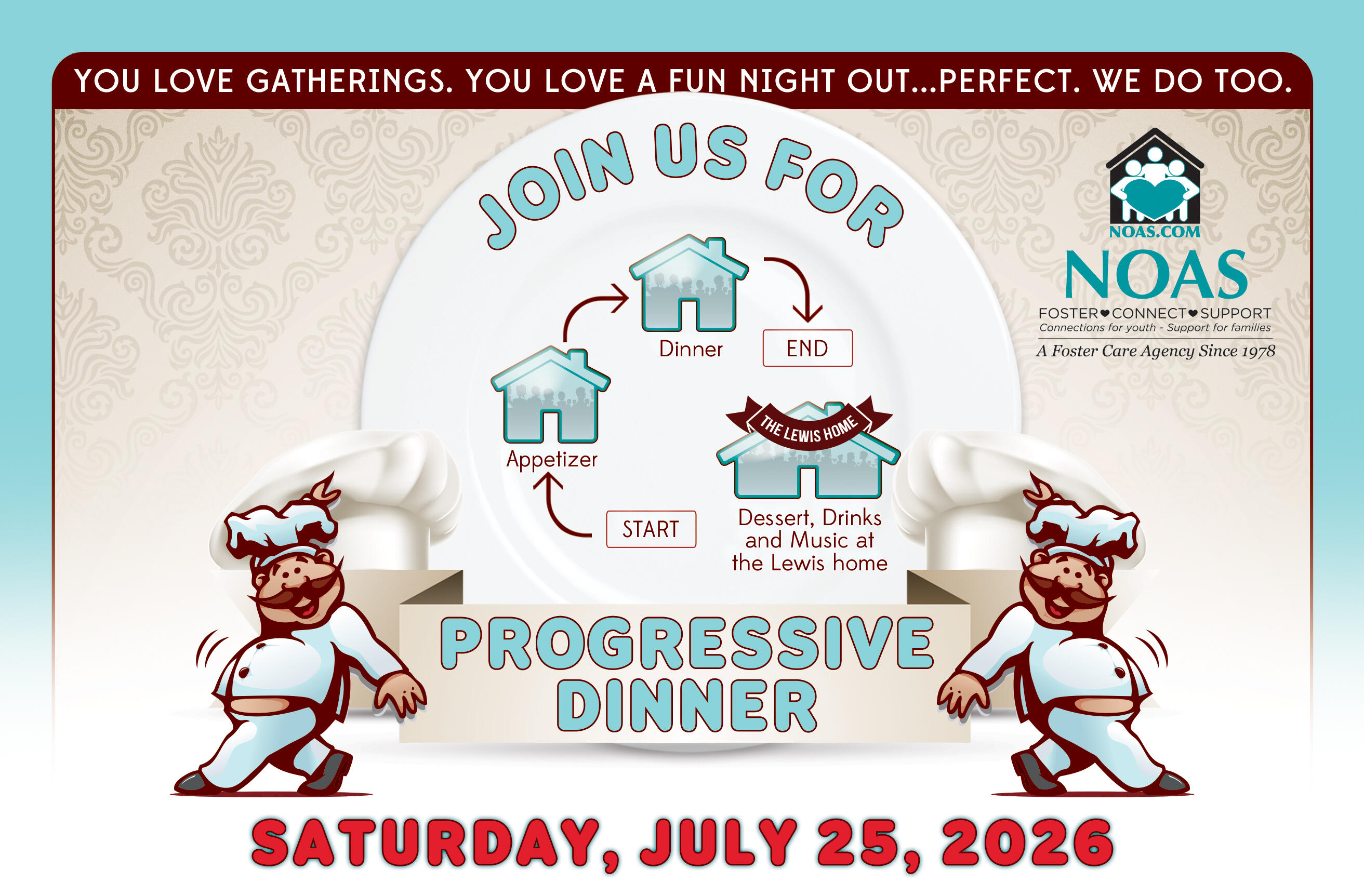 Campaign cover image for Progressive Dinner