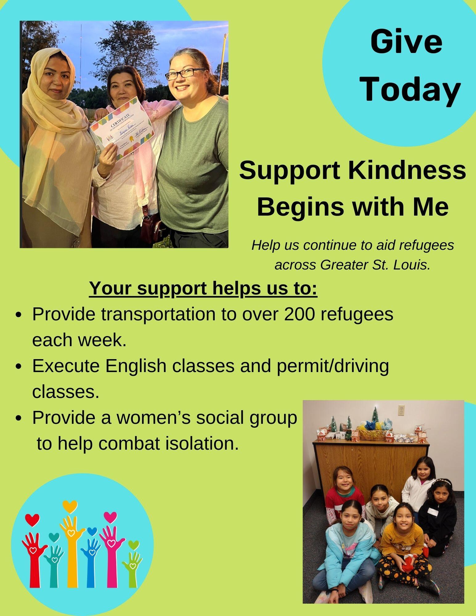 Campaign cover image for Continuing the Work: Help Support Kindness Begins with Me