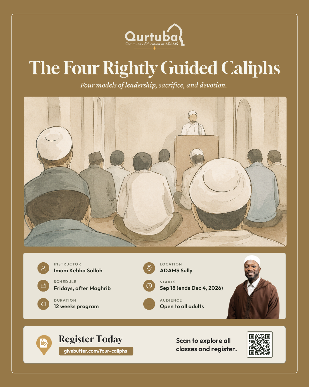 Campaign cover image for The Four Rightly Guided Caliphs