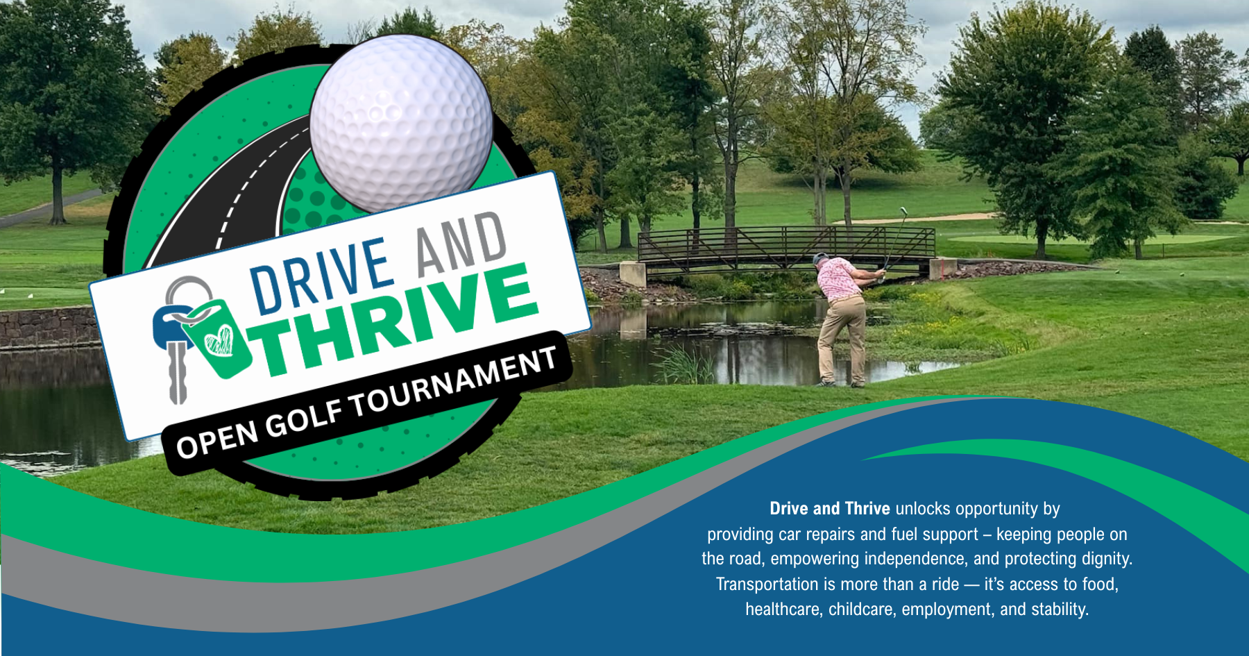 Campaign cover image for Drive And Thrive Open Golf Tournament