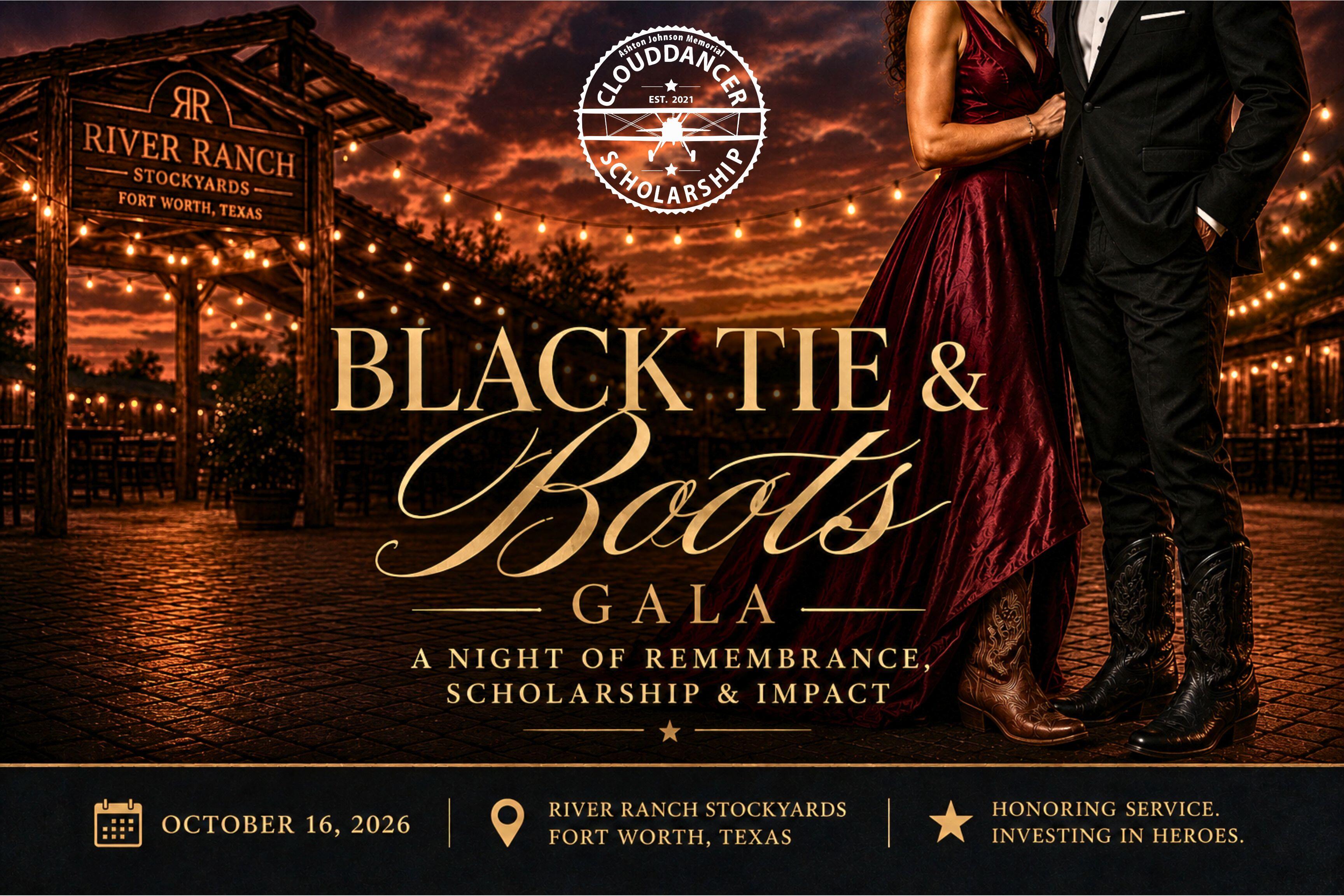 Campaign cover image for 2026 Black Tie & Boots Gala