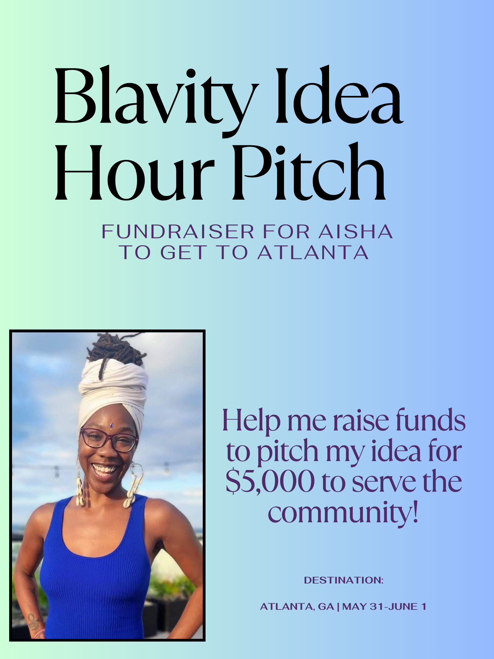 Campaign cover image for Blavity Idea Hour Pitch Competition Fundraiser