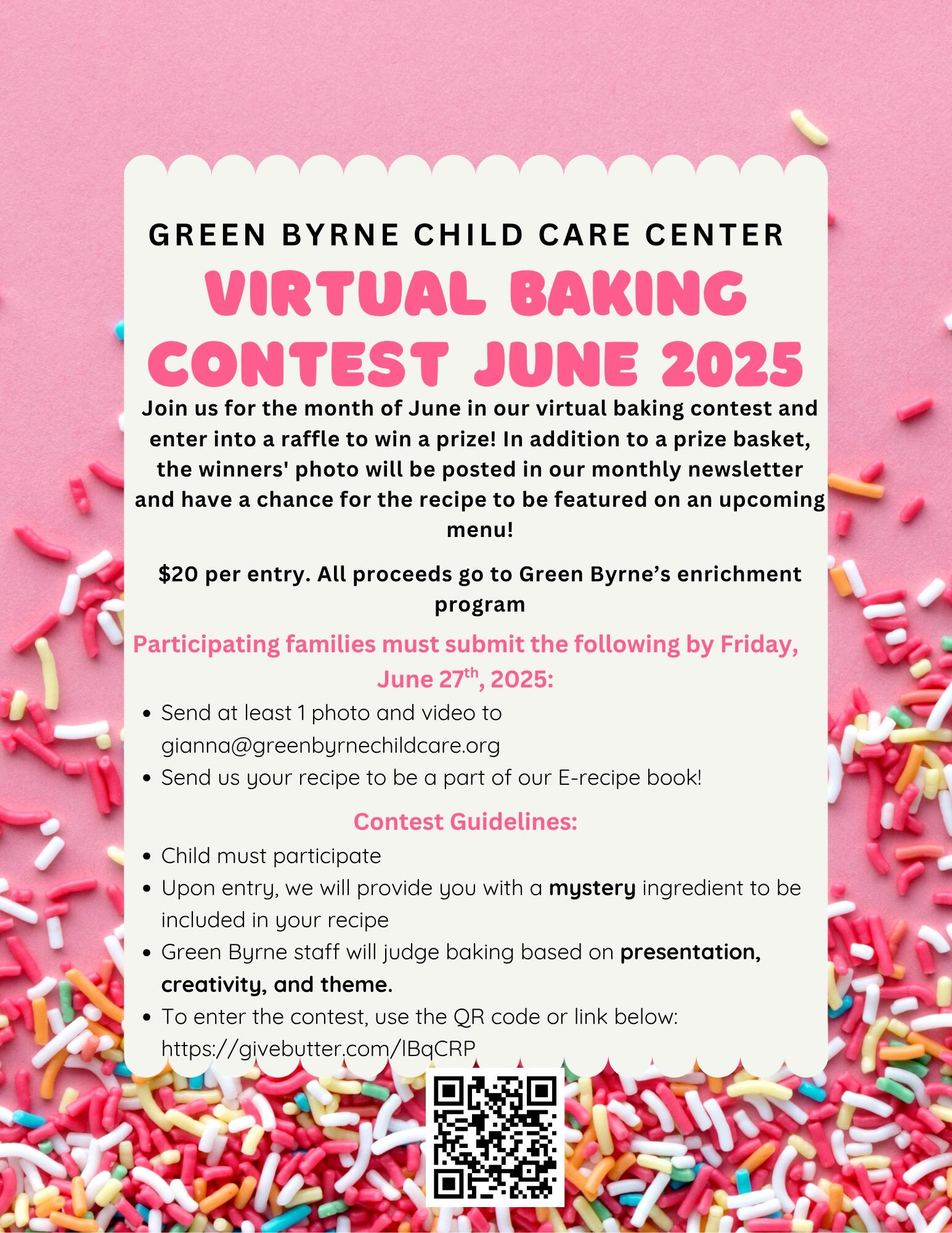 Campaign cover image for June 2025 Virtual Baking Contest