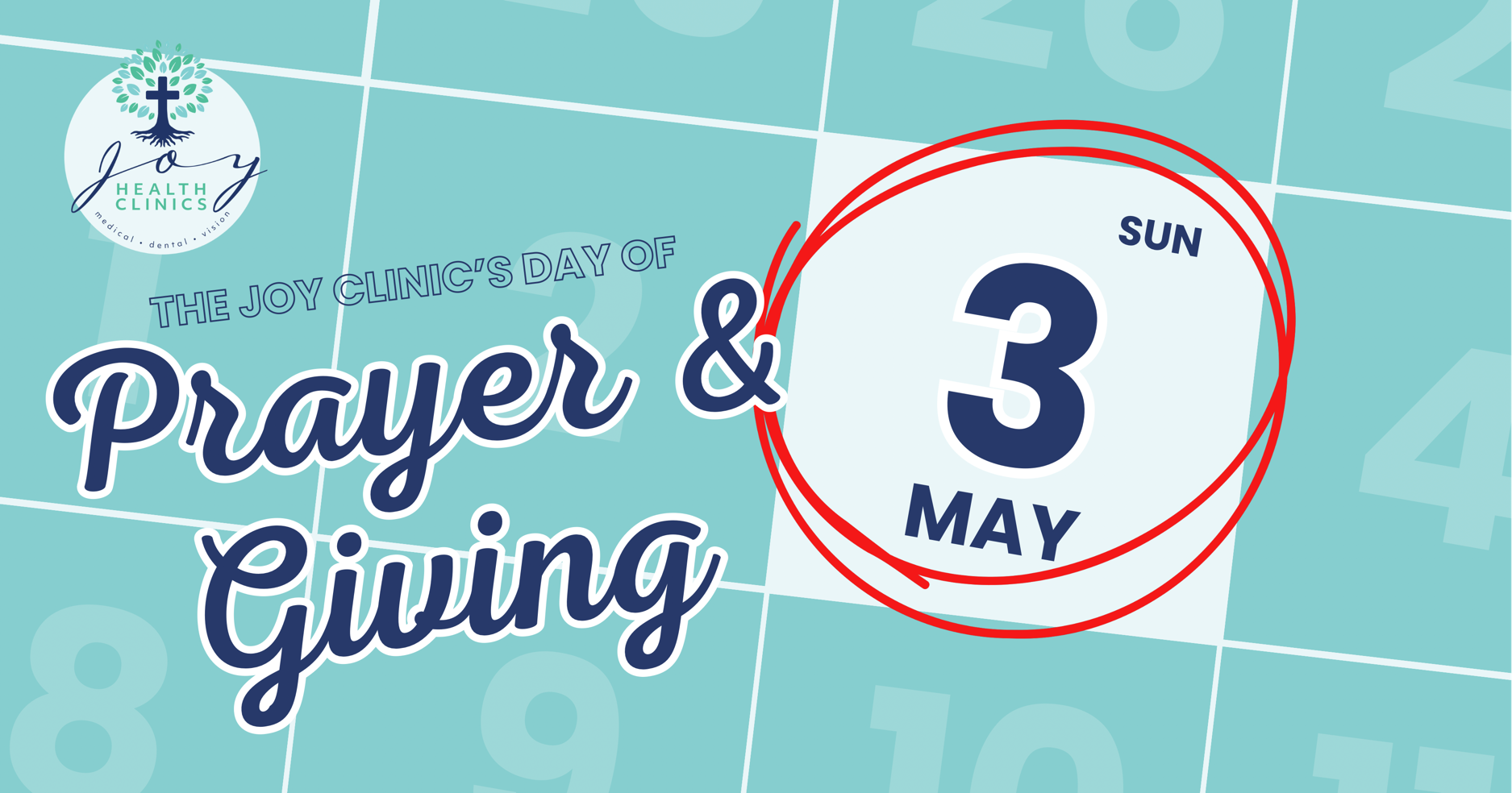 Campaign cover image for JOY CLINIC Day of Prayer and Giving