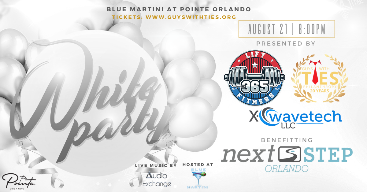 Campaign cover image for 2026 White Party benefitting Next Step Orlando