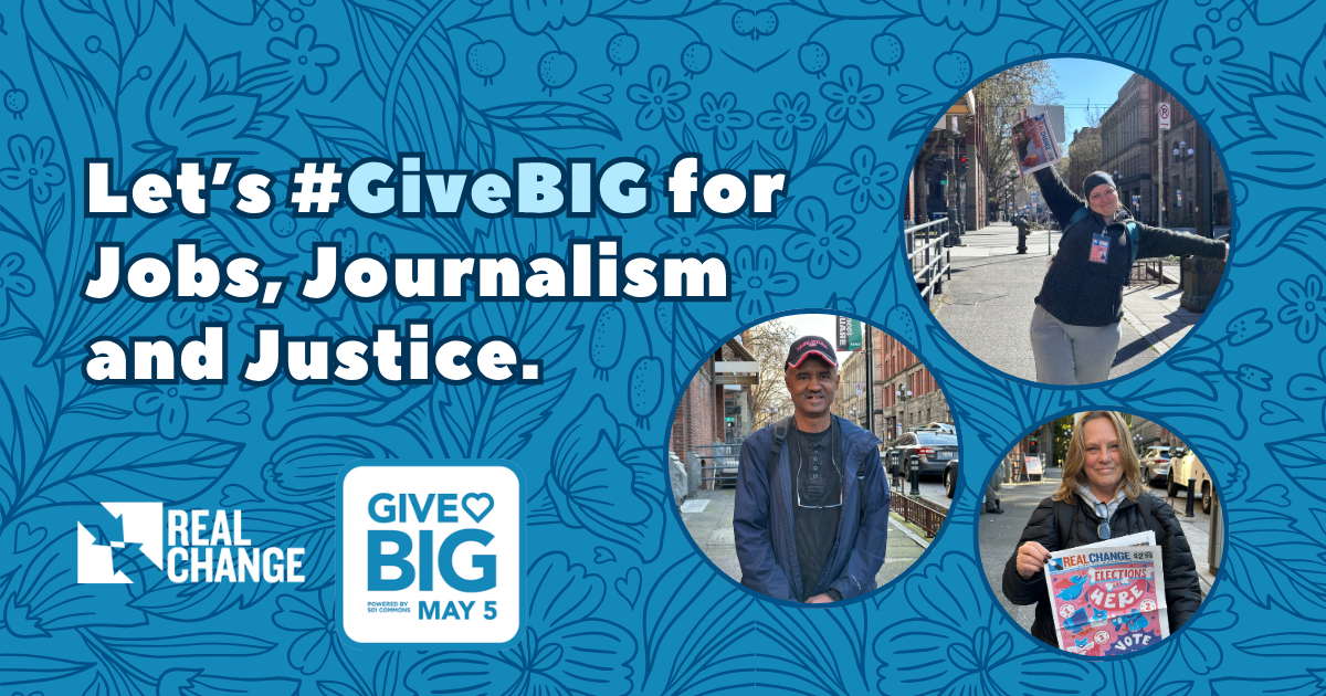Campaign cover image for GiveBIG for Real Change