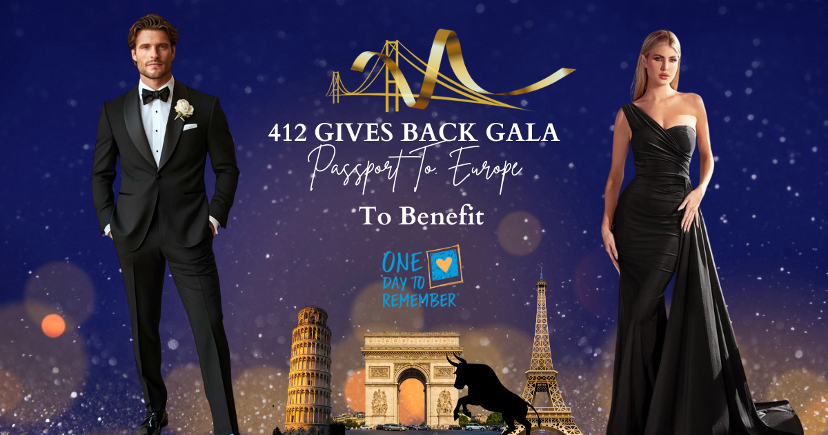 Campaign cover image for The 412 Gives Back Gala- Passport to Europe