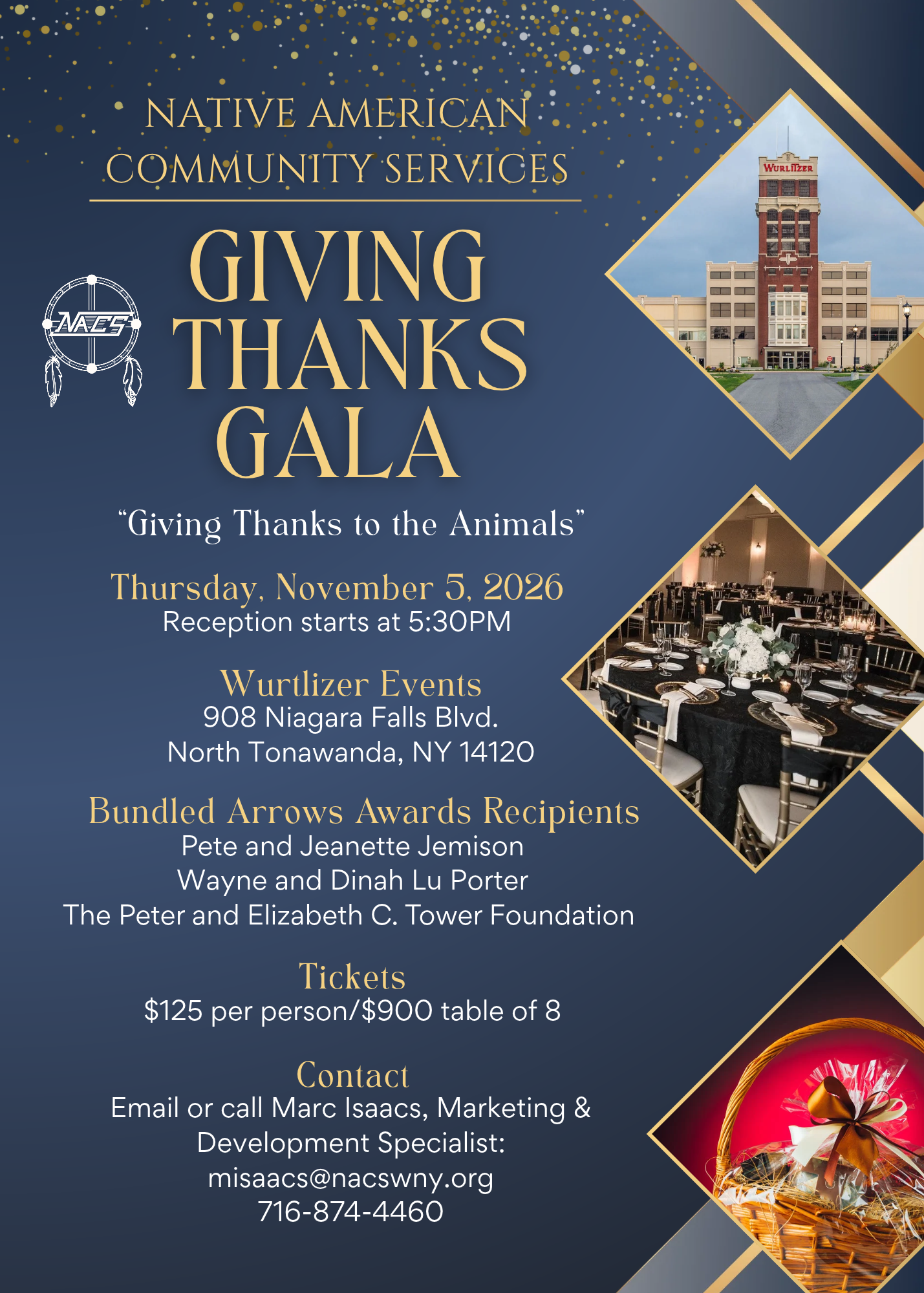 Campaign cover image for NACS Giving Thanks Gala