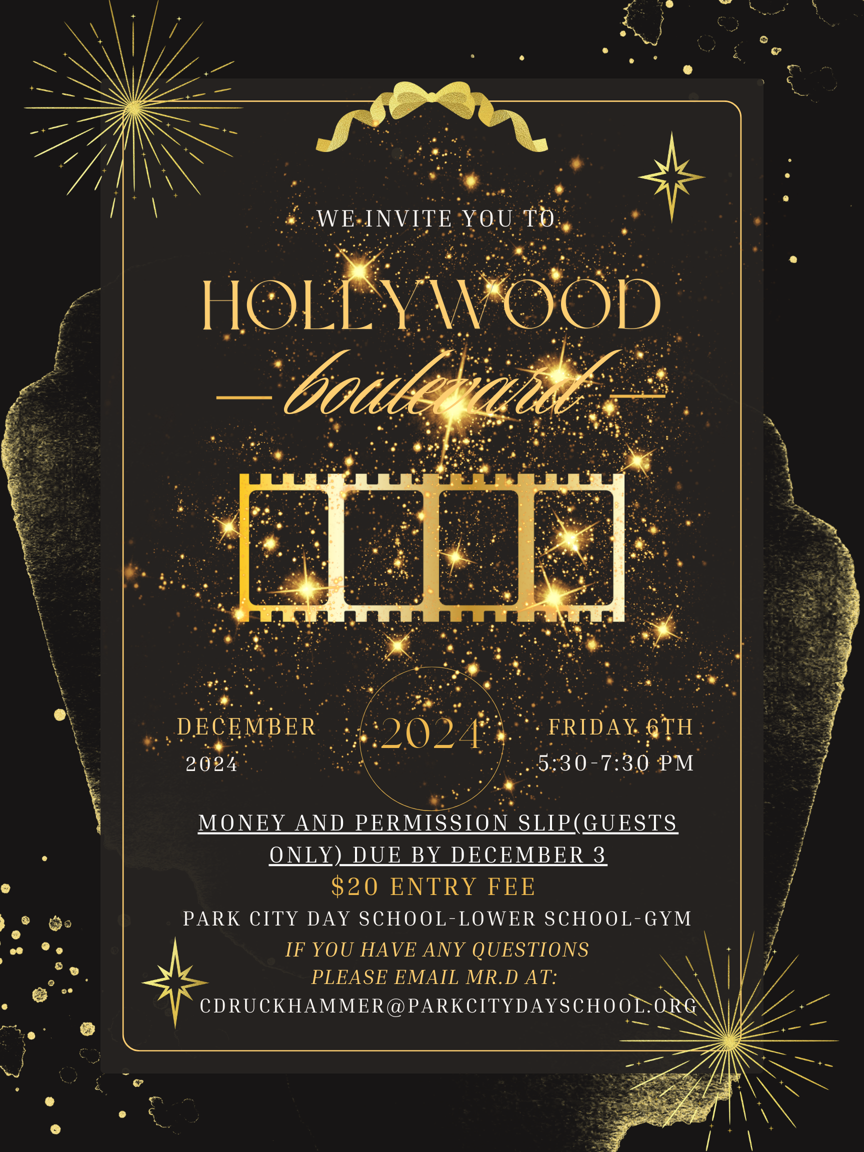 Campaign cover image for Middle School Dance- December 6th