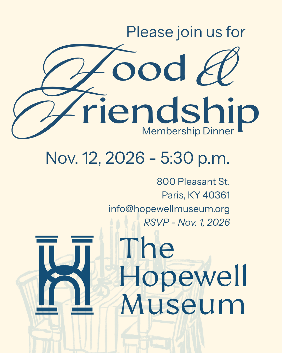 Campaign cover image for Food & Friendship