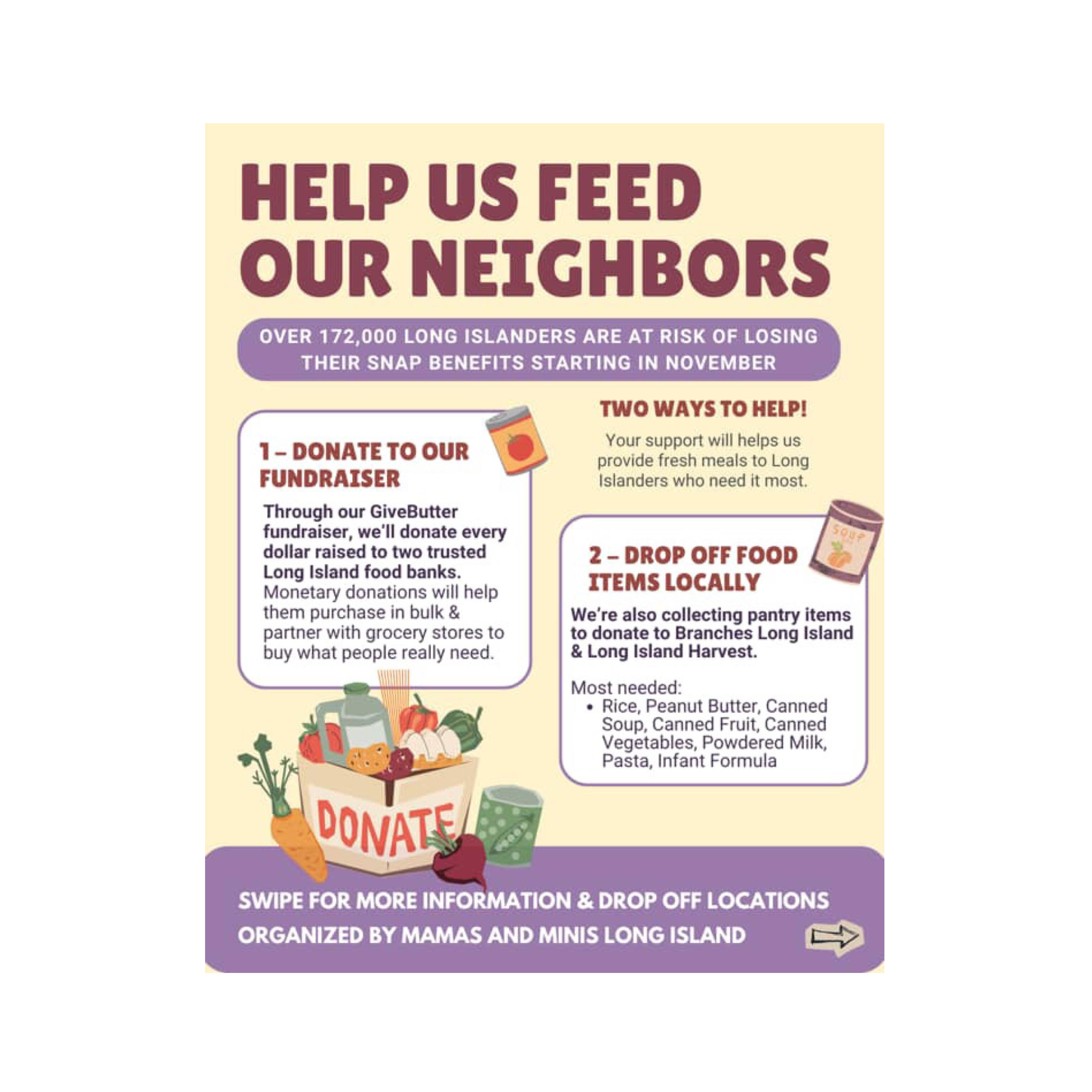 Campaign cover image for Long Island Neighbors Helping Neighbors