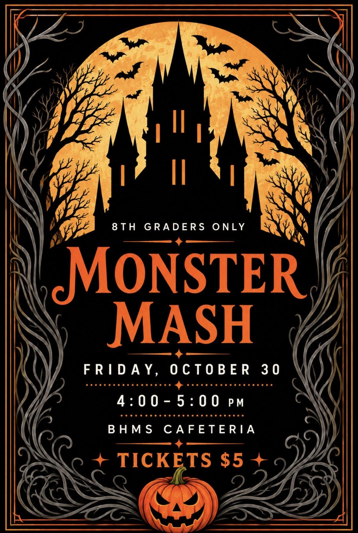 Campaign cover image for 8th Grade Monster Mash Party
