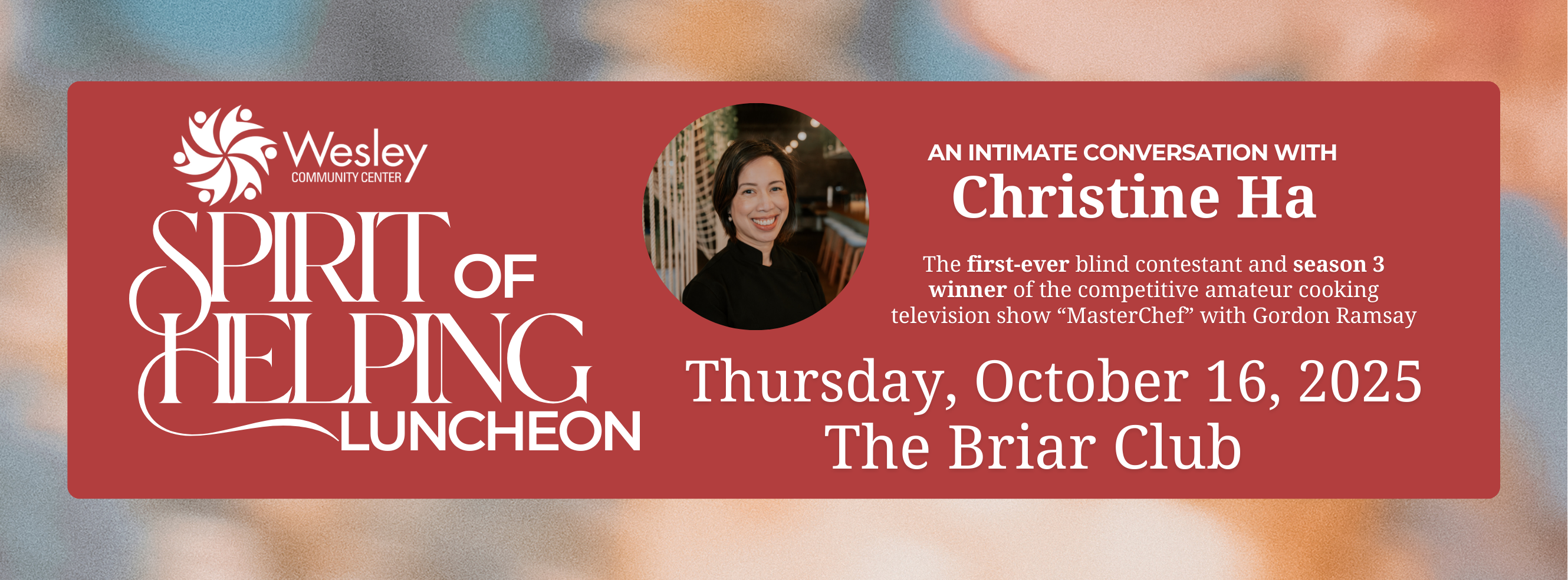 Campaign cover image for Wesley's Spirit of Helping Luncheon