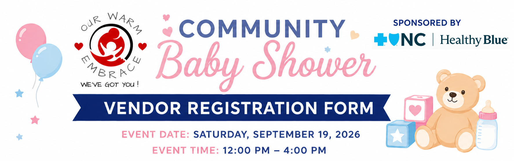 Campaign cover image for OWE 2026 Community Baby Shower Vendors