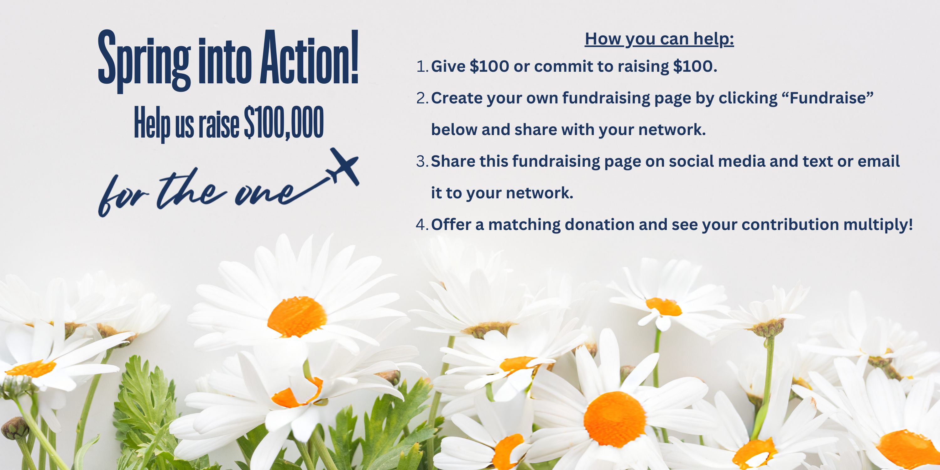 Campaign cover image for Spring into Action - 2025