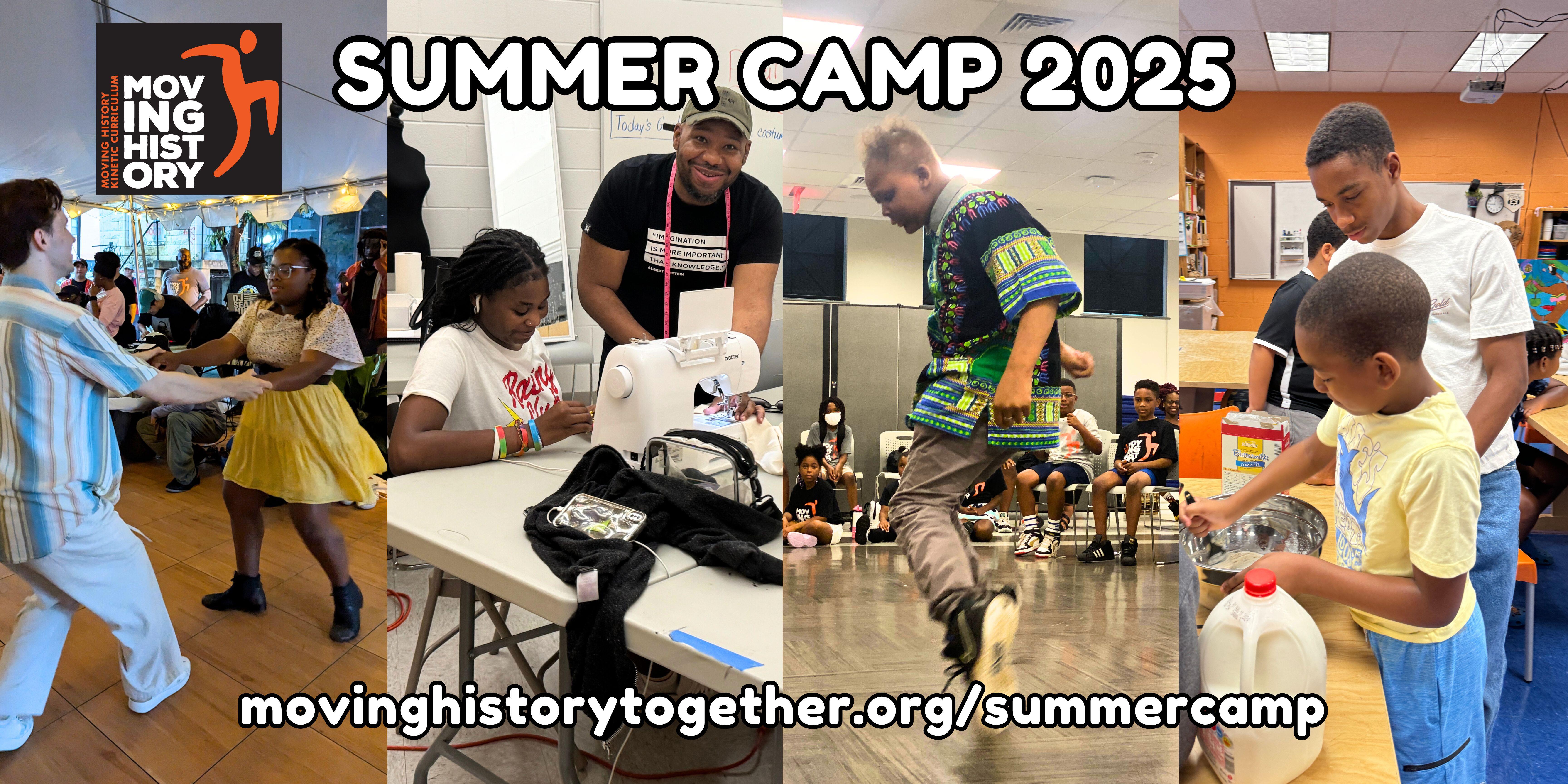 Campaign cover image for Moving History Summer Camp - 2025
