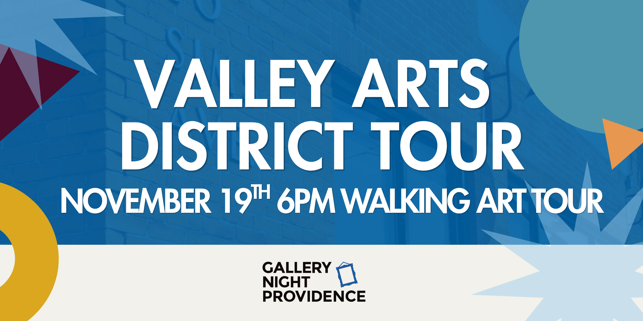 Campaign cover image for Gallery Night 2026 - November 19 6PM Valley Arts District Tour