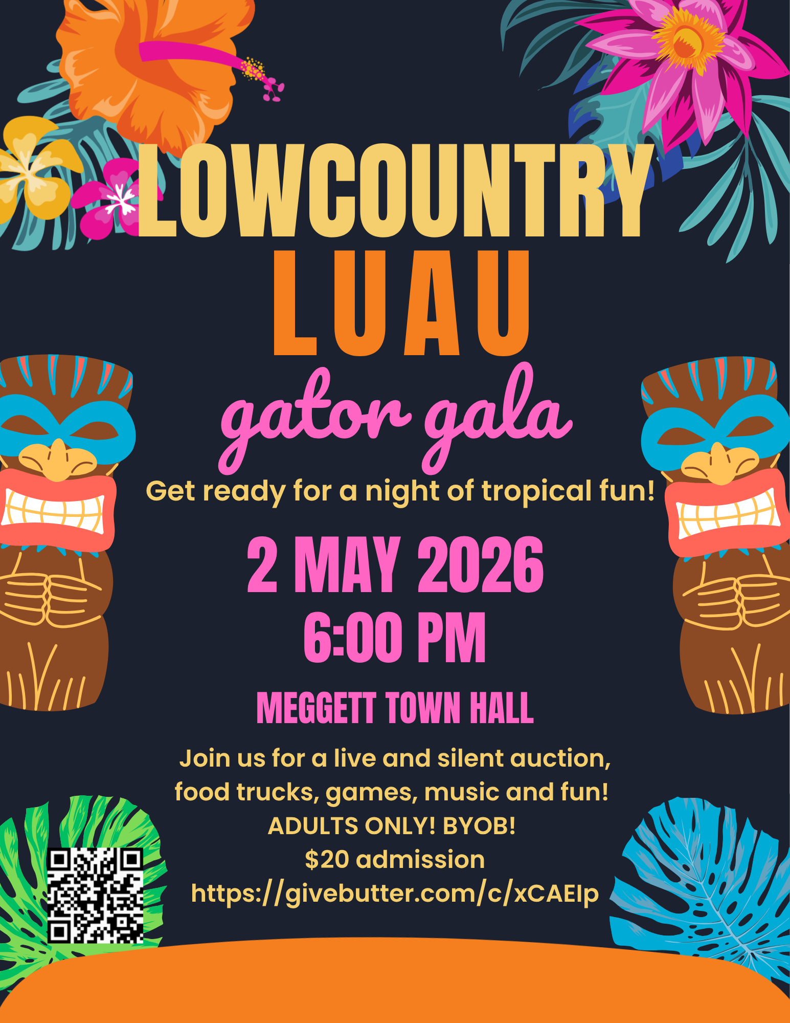 Campaign cover image for Lowcountry Luau Gator Gala