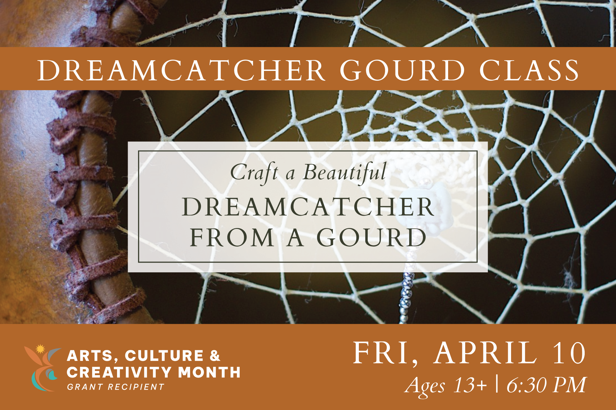 Campaign cover image for Gourd Dreamcatchers Workshop