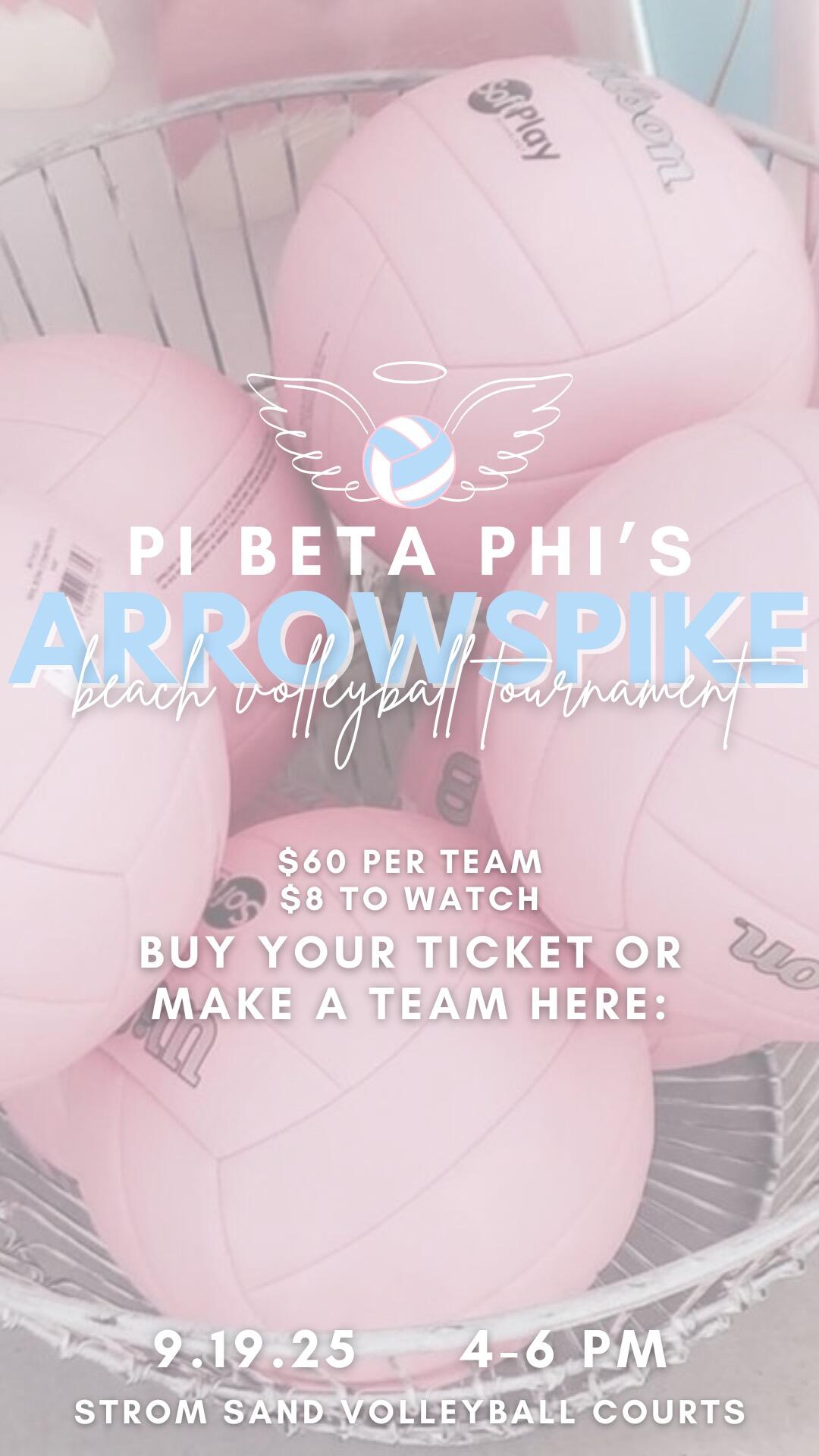 Campaign cover image for Pi Beta Phi's 2025 Arrowspike