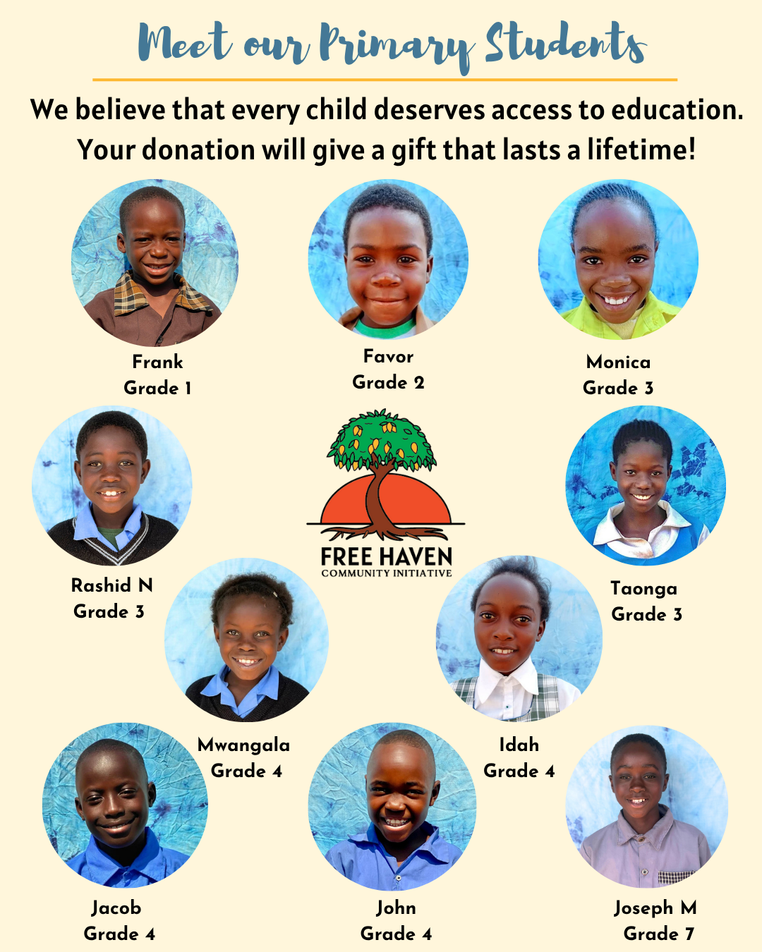 Campaign cover image for 2026 Primary Students Sponsorship Campaign