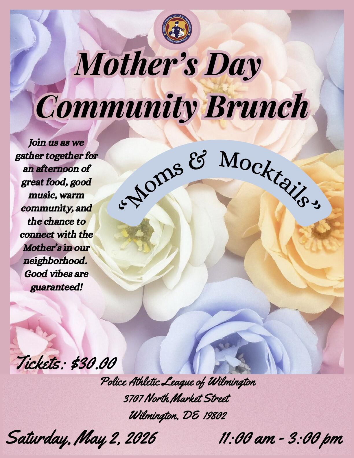 Campaign cover image for PALW Mother's Day Brunch