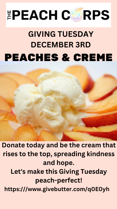 Campaign cover image for Peaches and Cream  Giving Tuesday