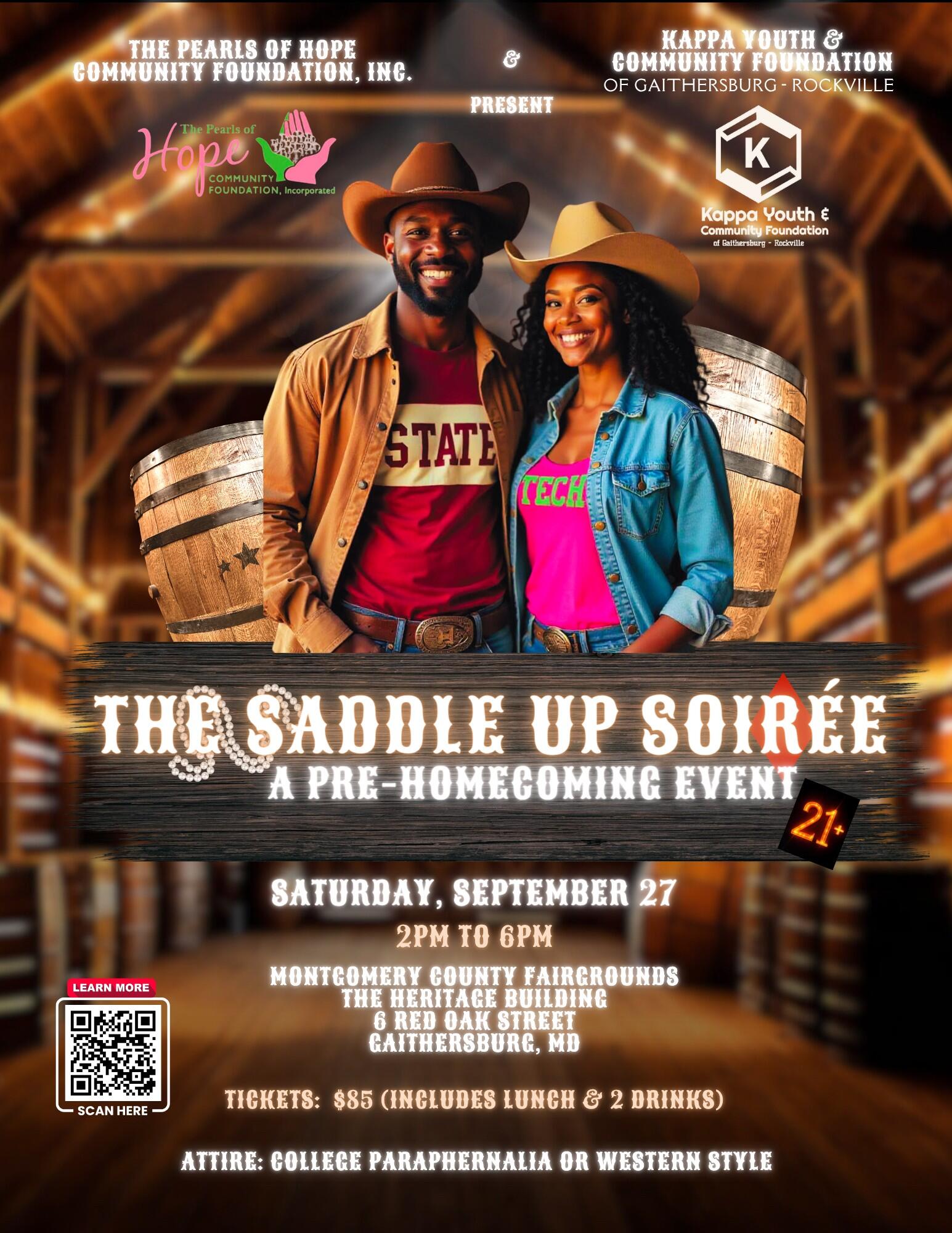 Campaign cover image for The Saddle-Up Soiree - A Pre-Homecoming Event Presented by