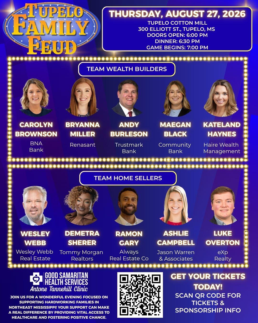 Campaign cover image for 2026 Tupelo Family Feud