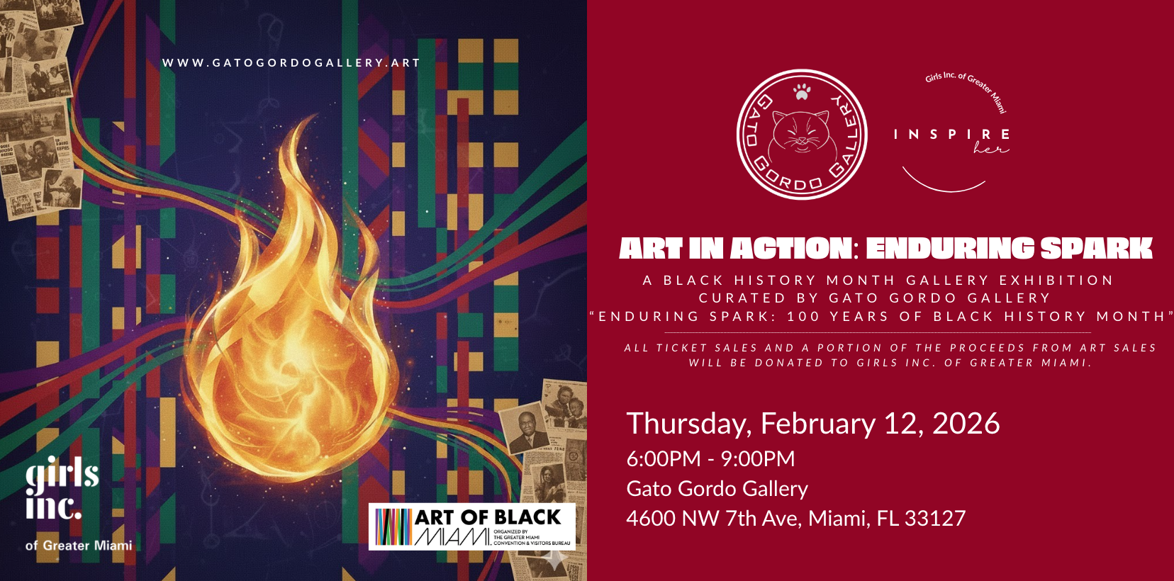 Campaign cover image for Art in Action: Enduring Spark at Gato Gordo Gallery