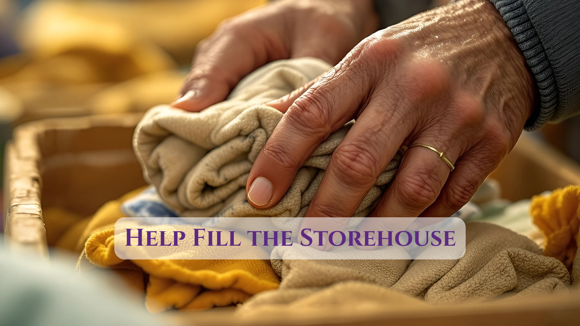 Campaign cover image for Storehouse Initiative: Clothe the Naked. Feed the Hungry.