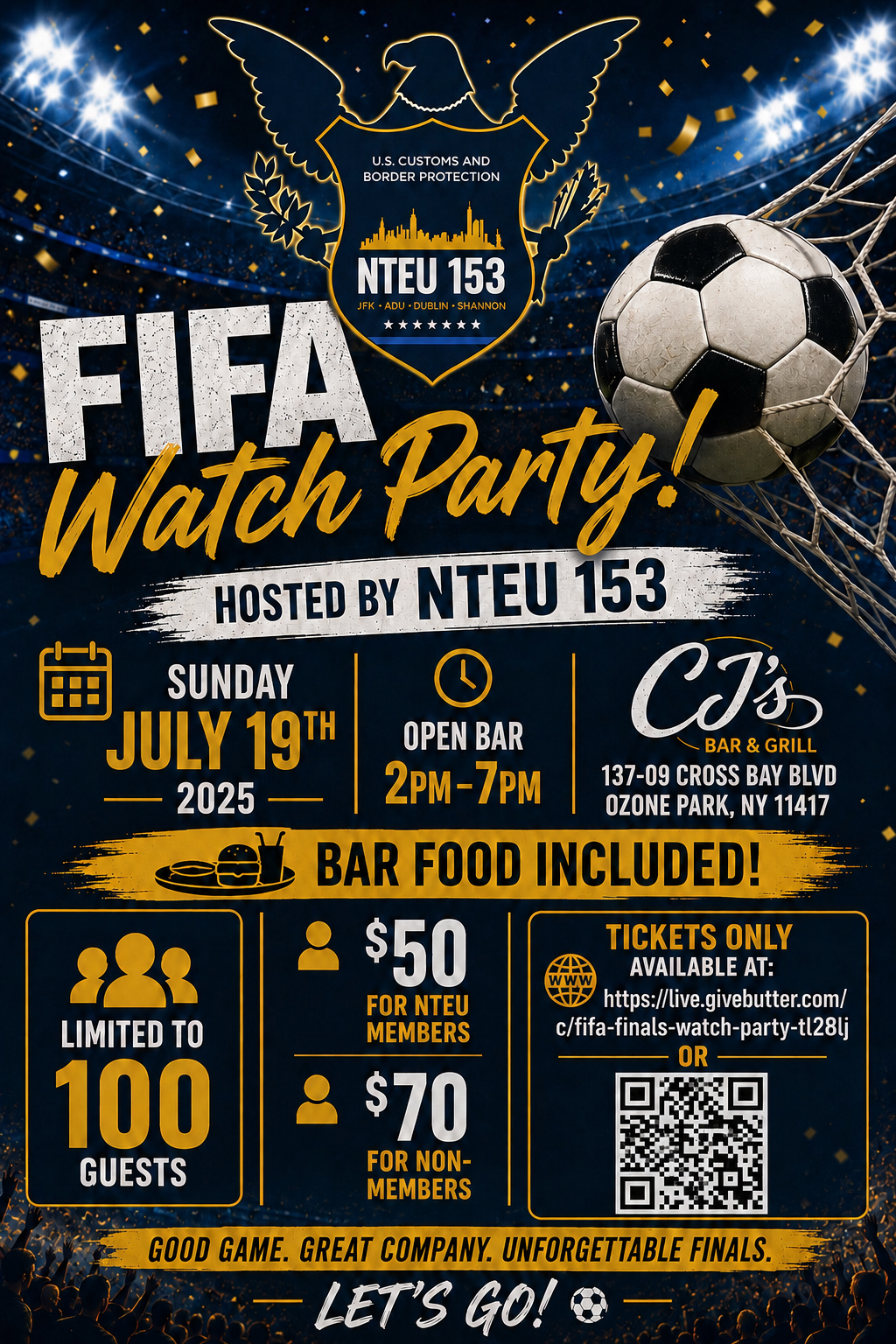 Campaign cover image for FIFA Finals Watch Party