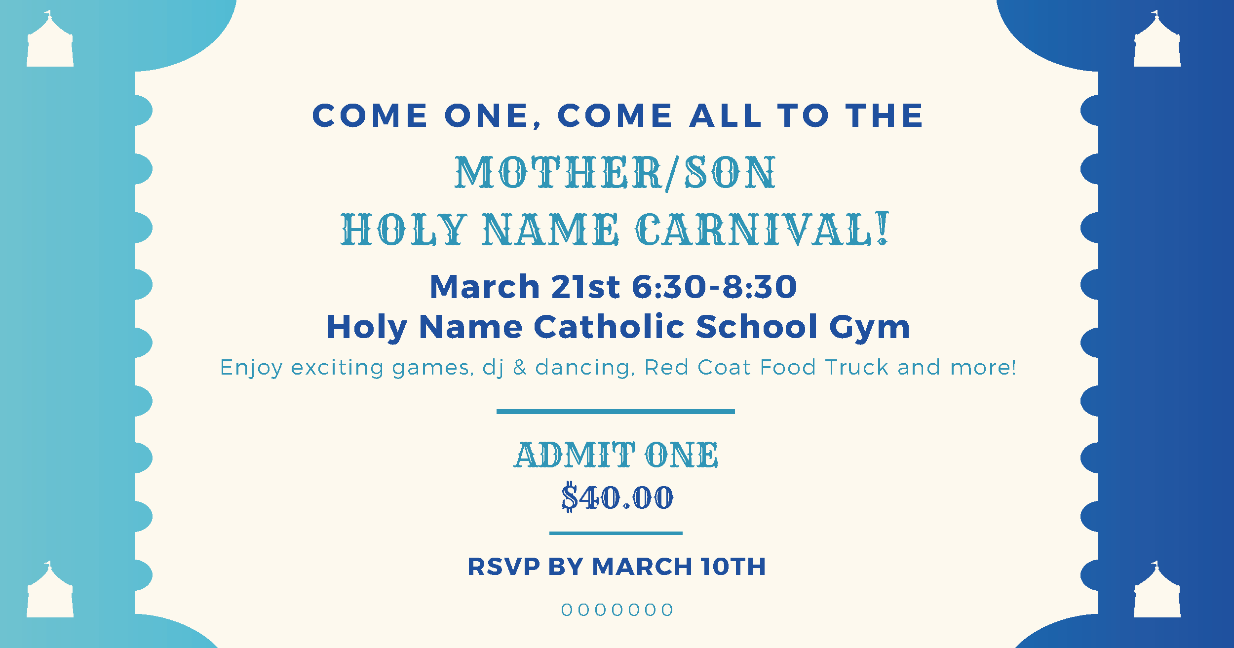 Campaign cover image for 2025 Mother/Son Holy Name Carnival