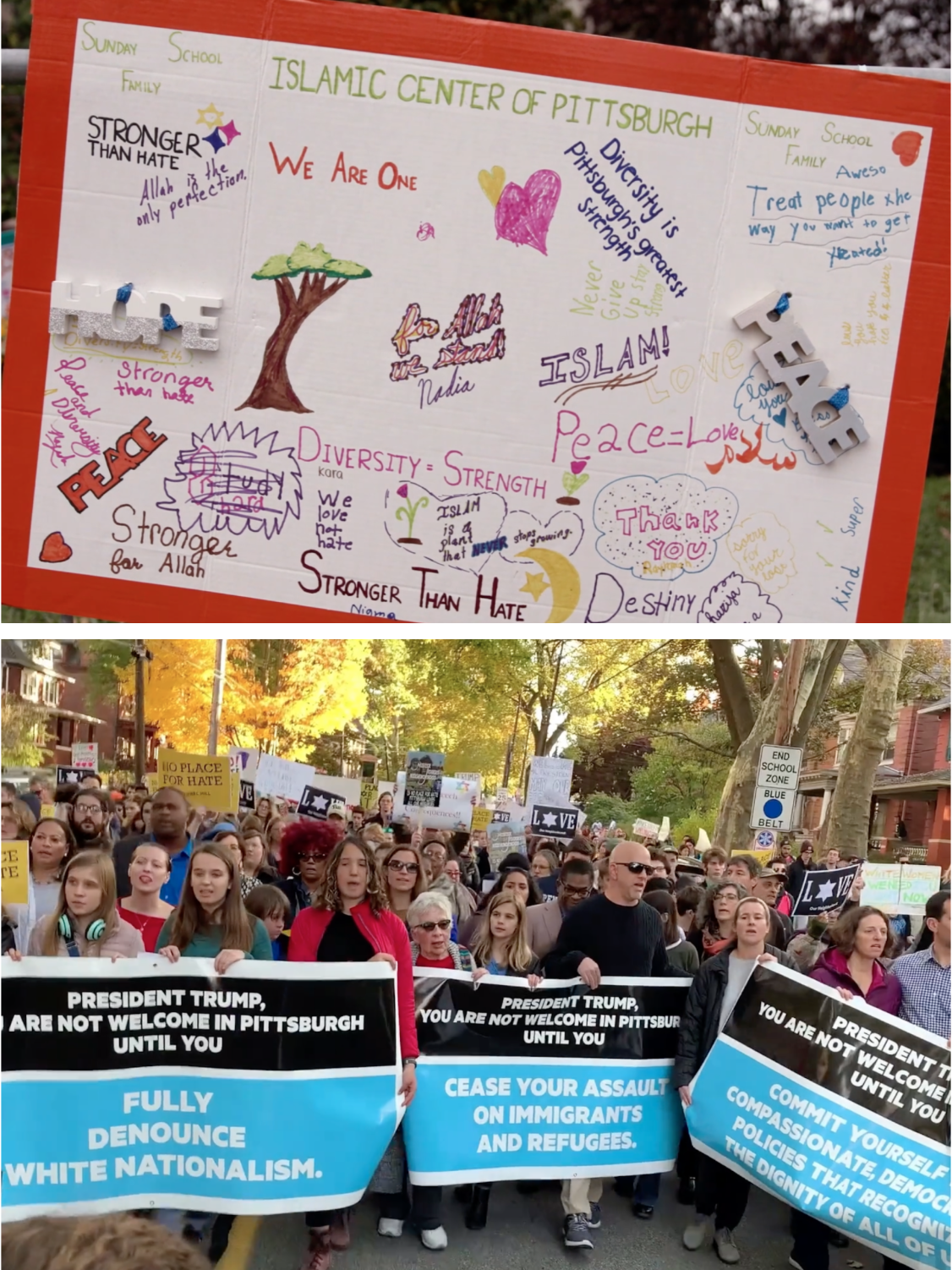 Campaign cover image for Antisemitism in Pittsburgh and Oregon—"A Tree of Life: The Pittsburgh Synagogue Shooting"