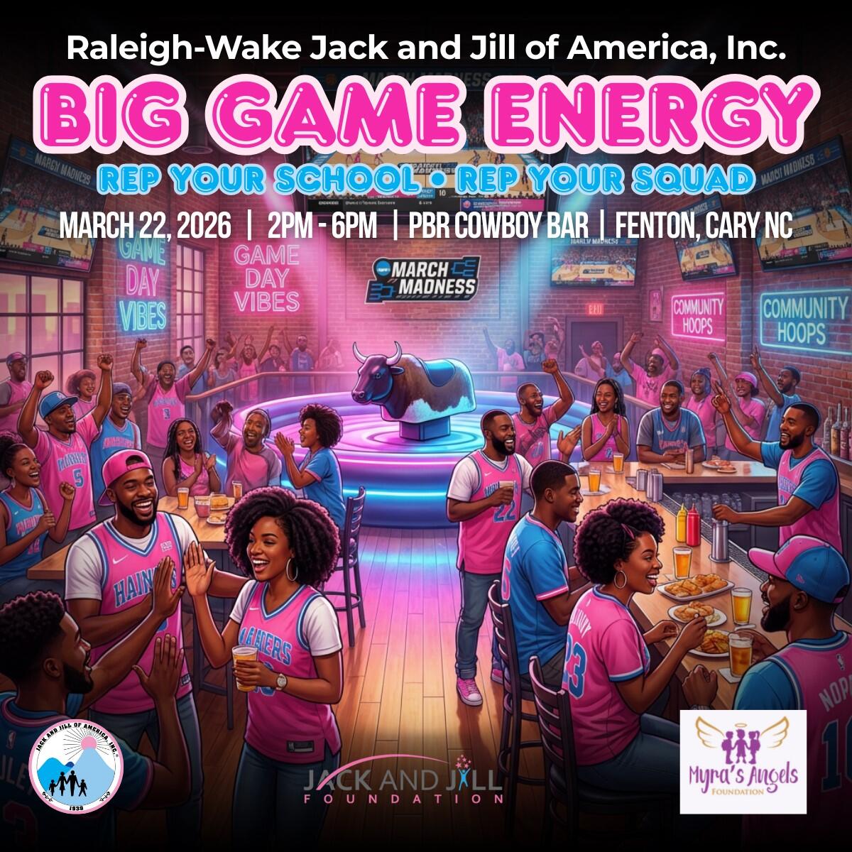 Campaign cover image for Raleigh-Wake's Big Game Energy Fundraising Event