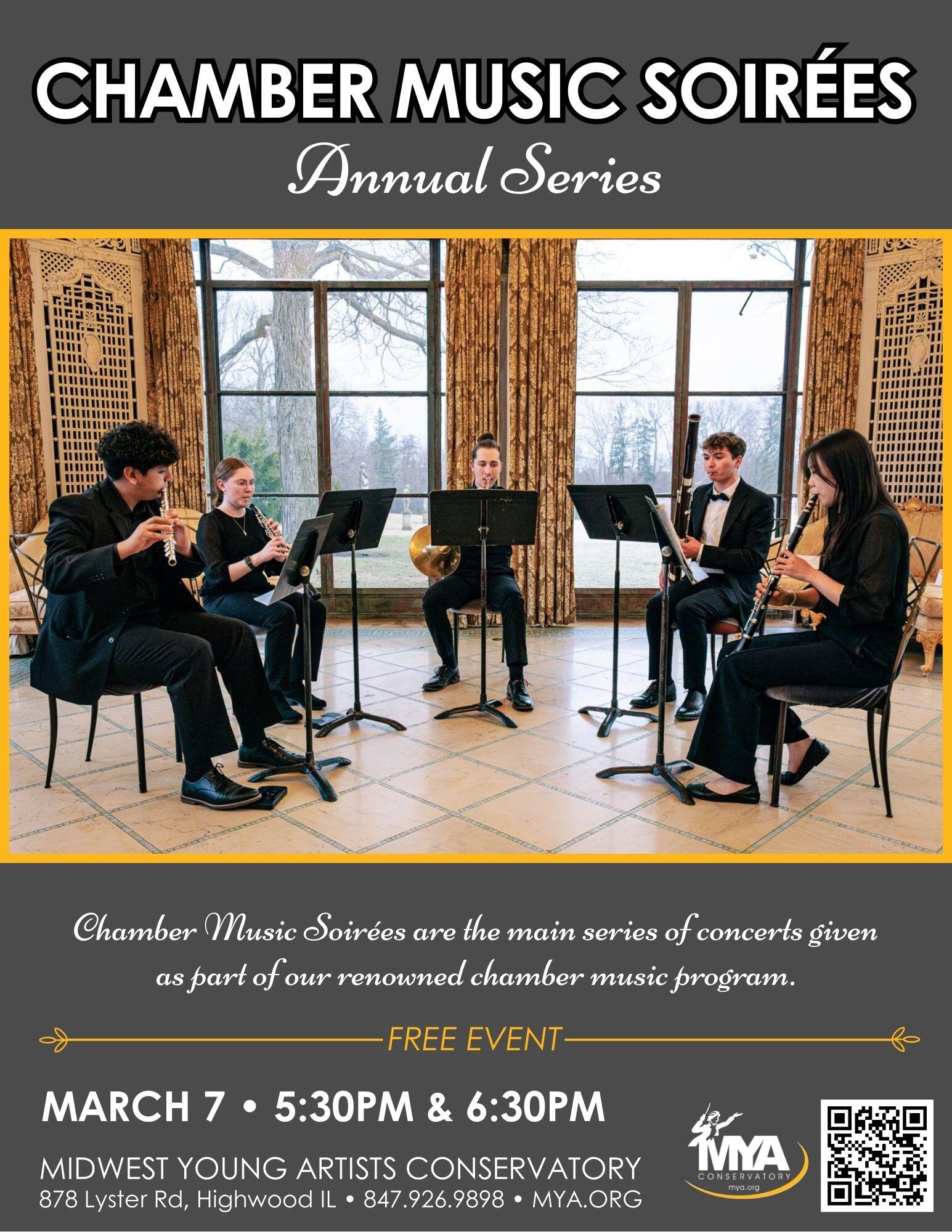 Campaign cover image for March 7 Chamber Music Soirées