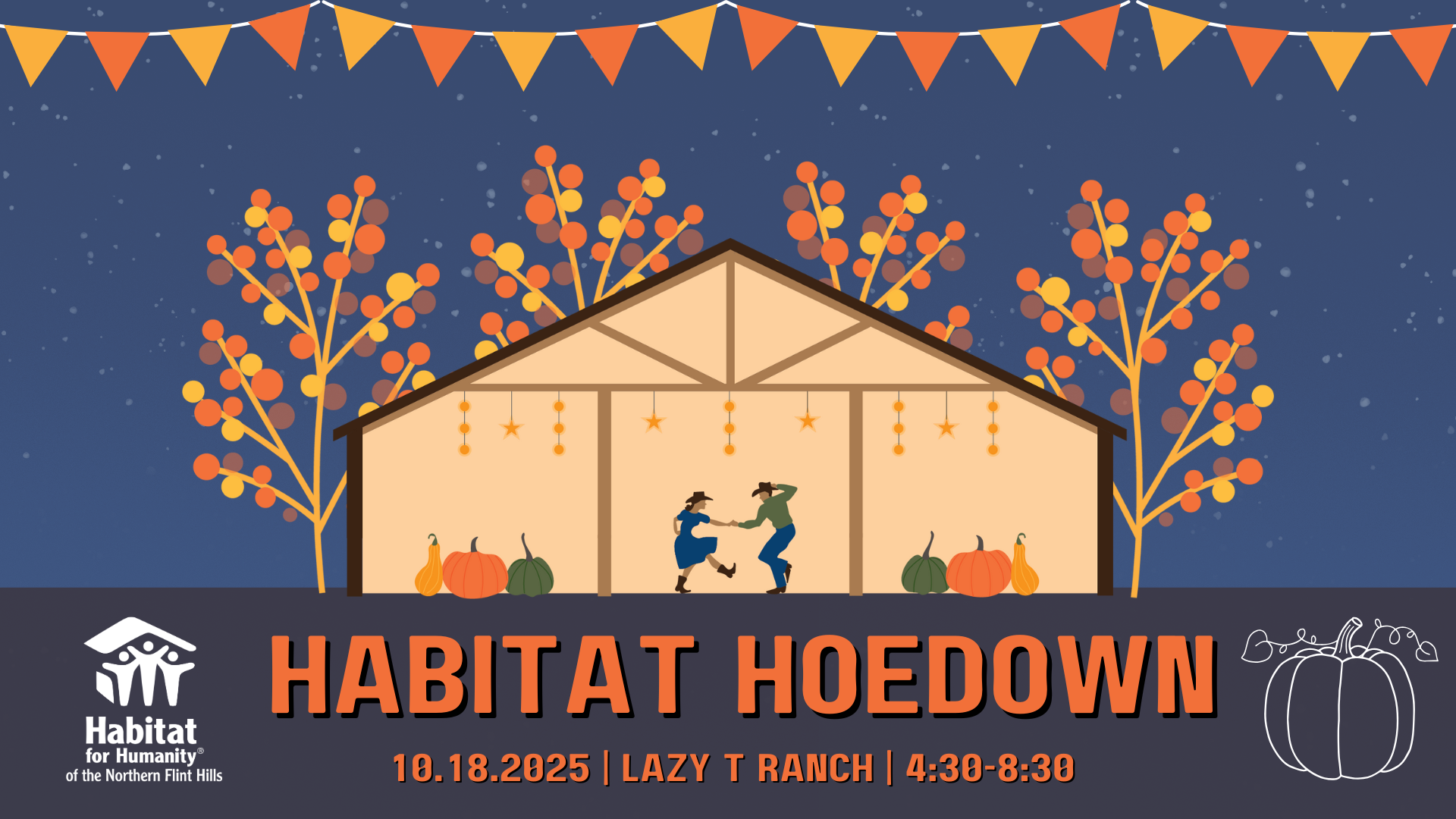 Campaign cover image for Habitat Hoedown 2025