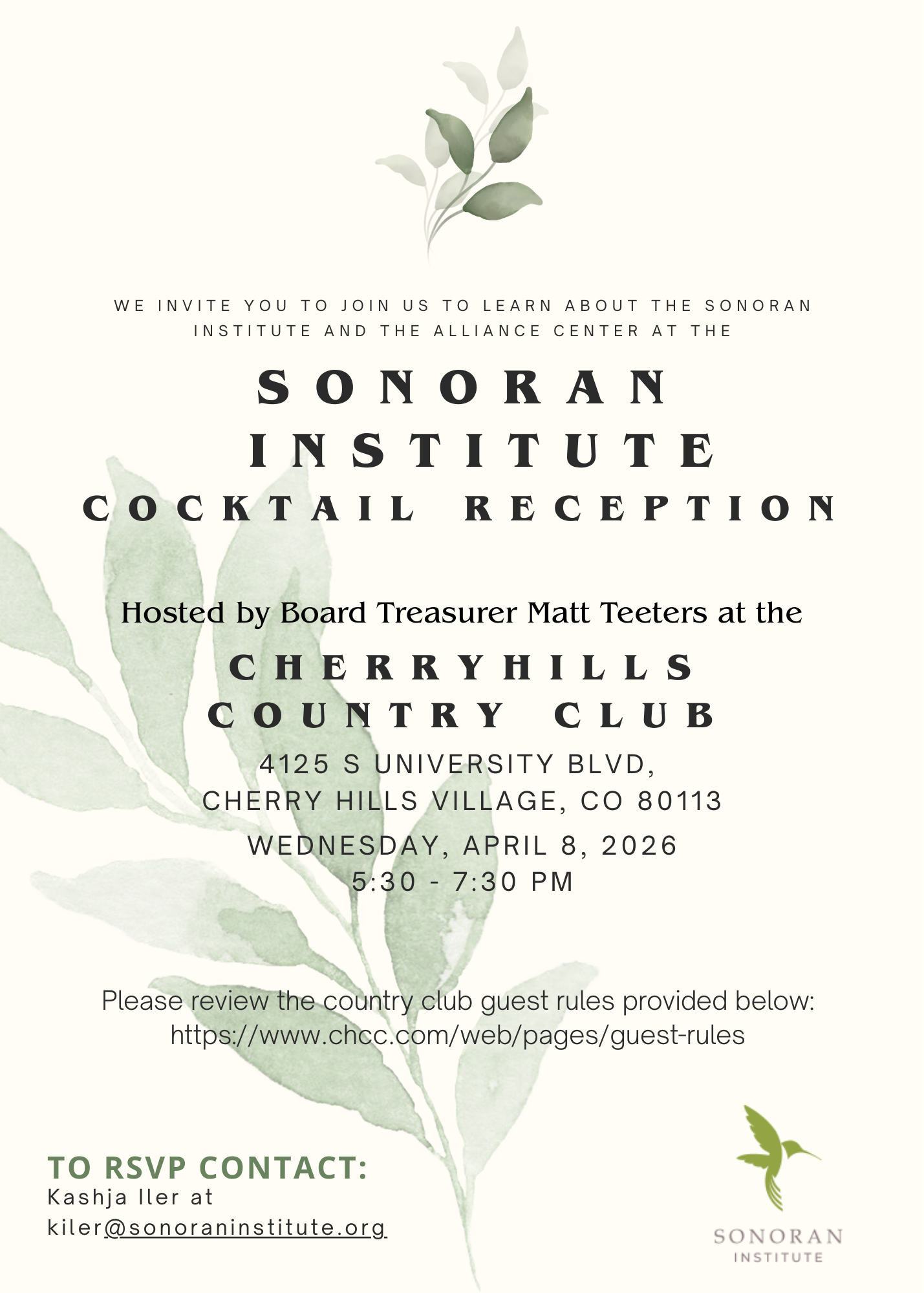 Campaign cover image for Cherry Hills Country Club