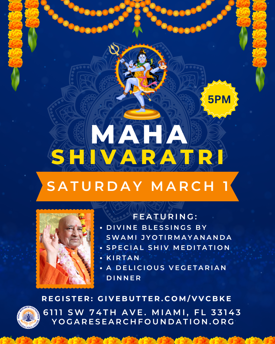 Campaign cover image for Maha Shivaratri Celebration