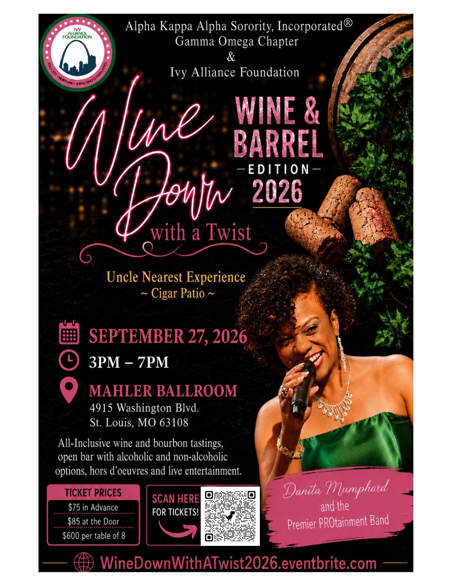 Campaign cover image for Wine Down with a Twist 2026