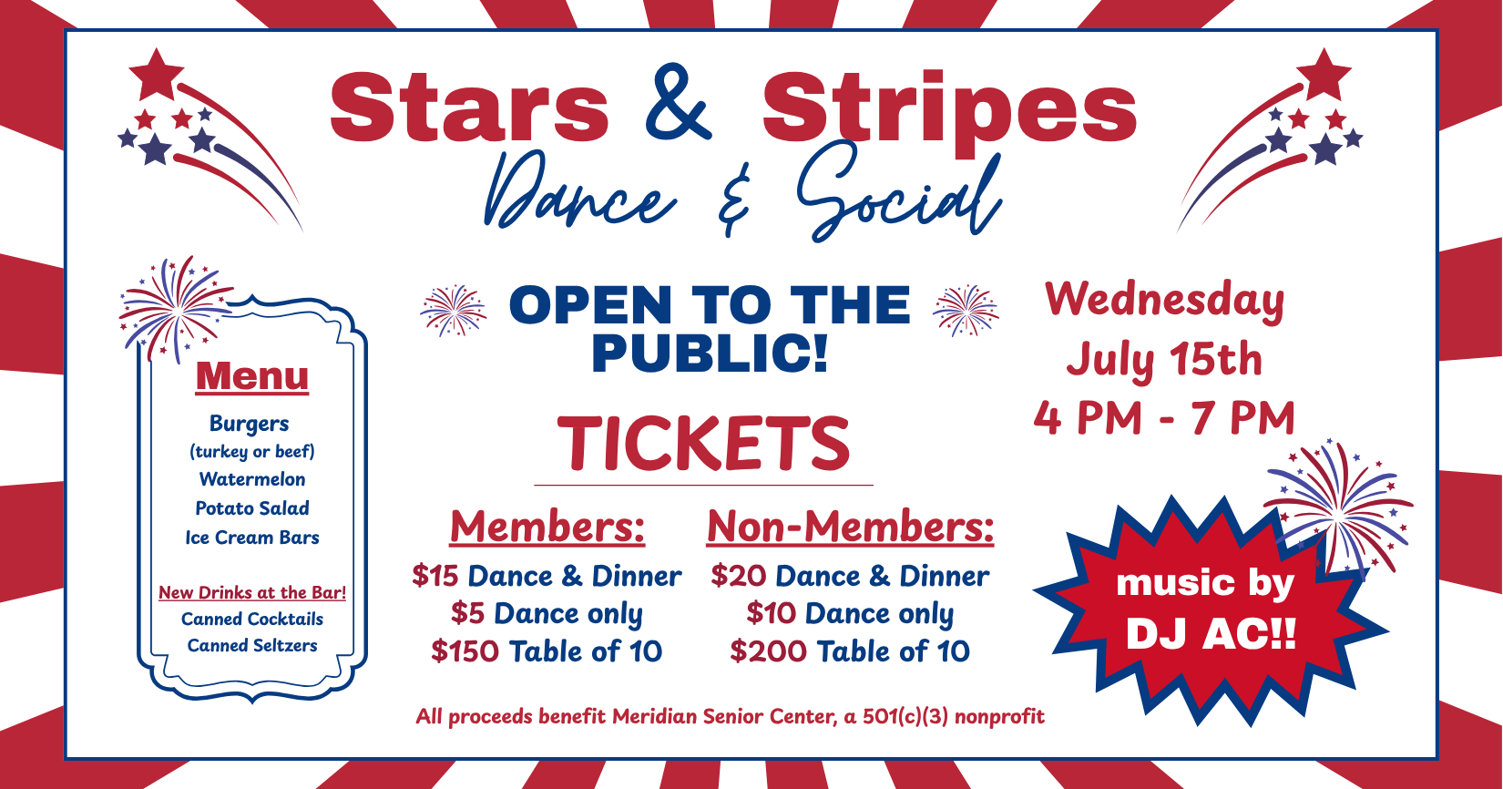 Campaign cover image for Stars and Stripes Dance & Social