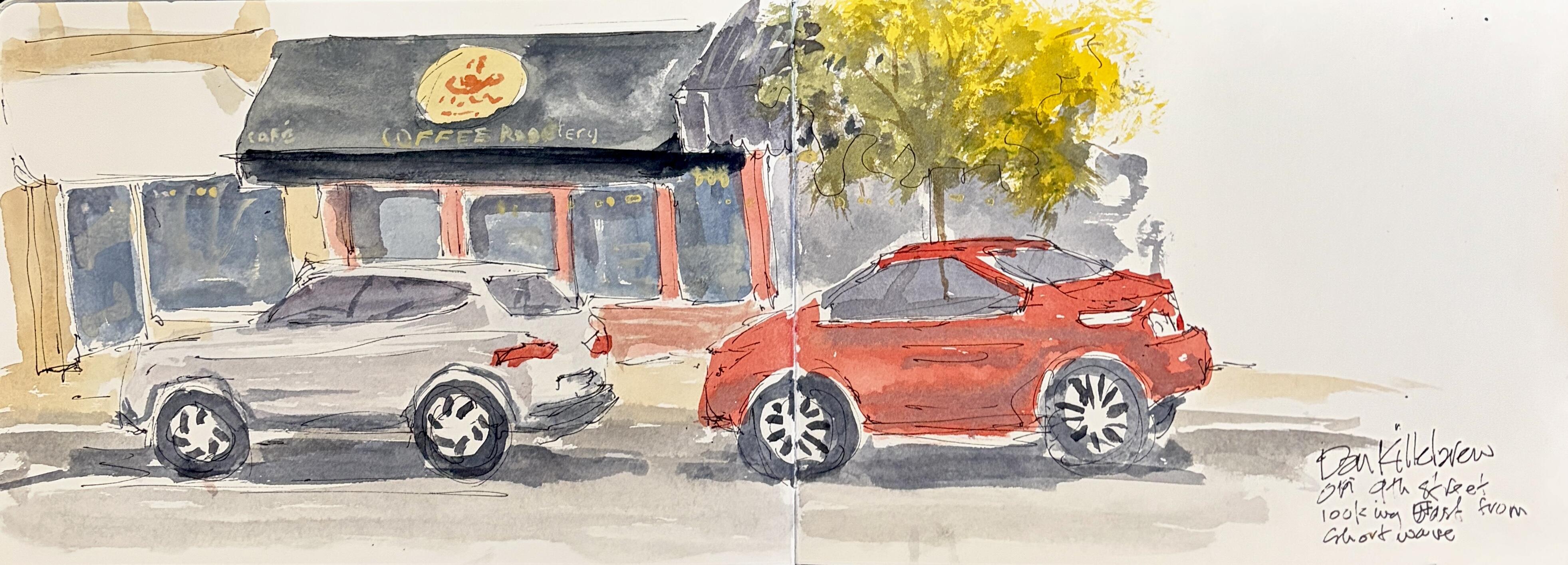 Campaign cover image for 4-18-26 Urban Sketch Crawl