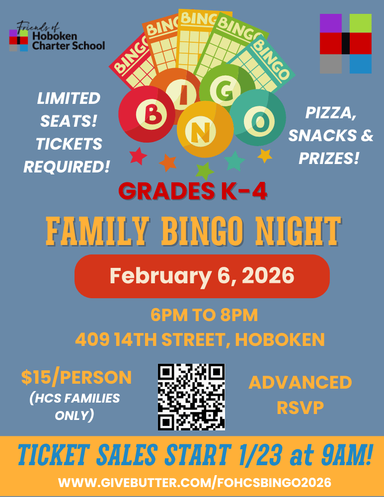 Campaign cover image for HCS 2026 Family Bingo Night! Grades K-4
