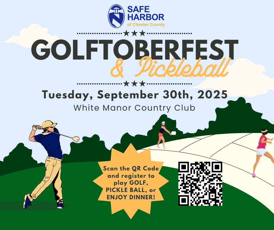 Campaign cover image for Safe Harbor’s Annual Golftoberfest Benefit 2025: Golf & Pickleball!