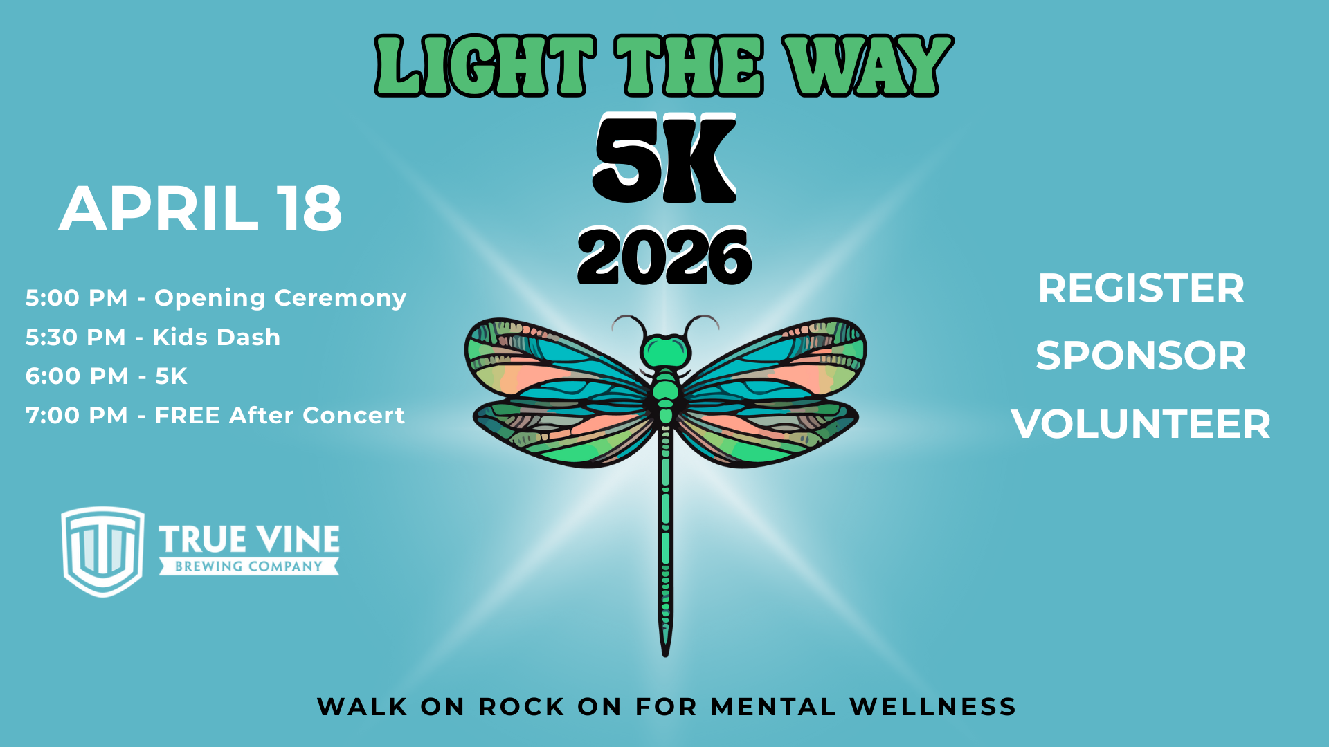 Campaign cover image for Light the Way 5K 2026