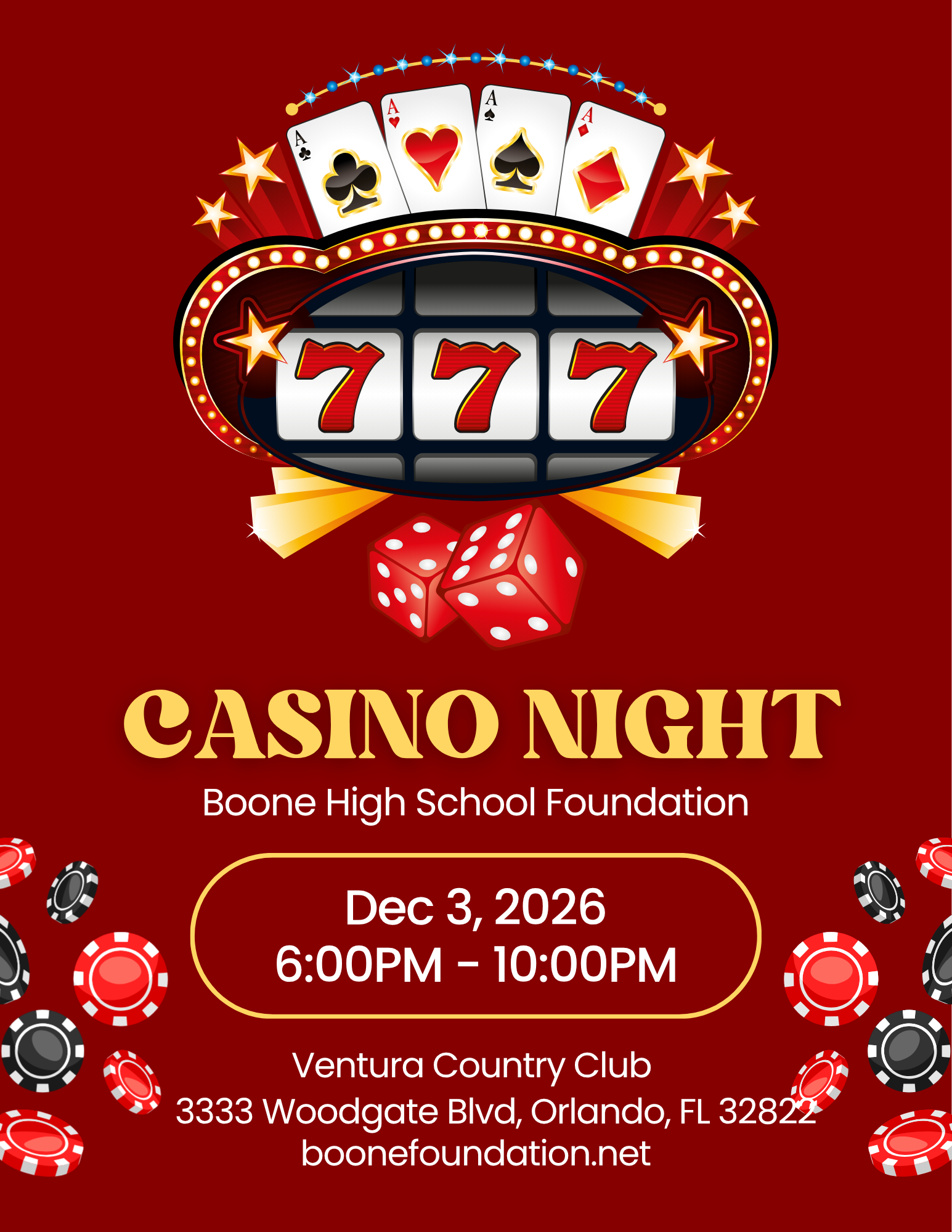 Campaign cover image for Casino Night 2026