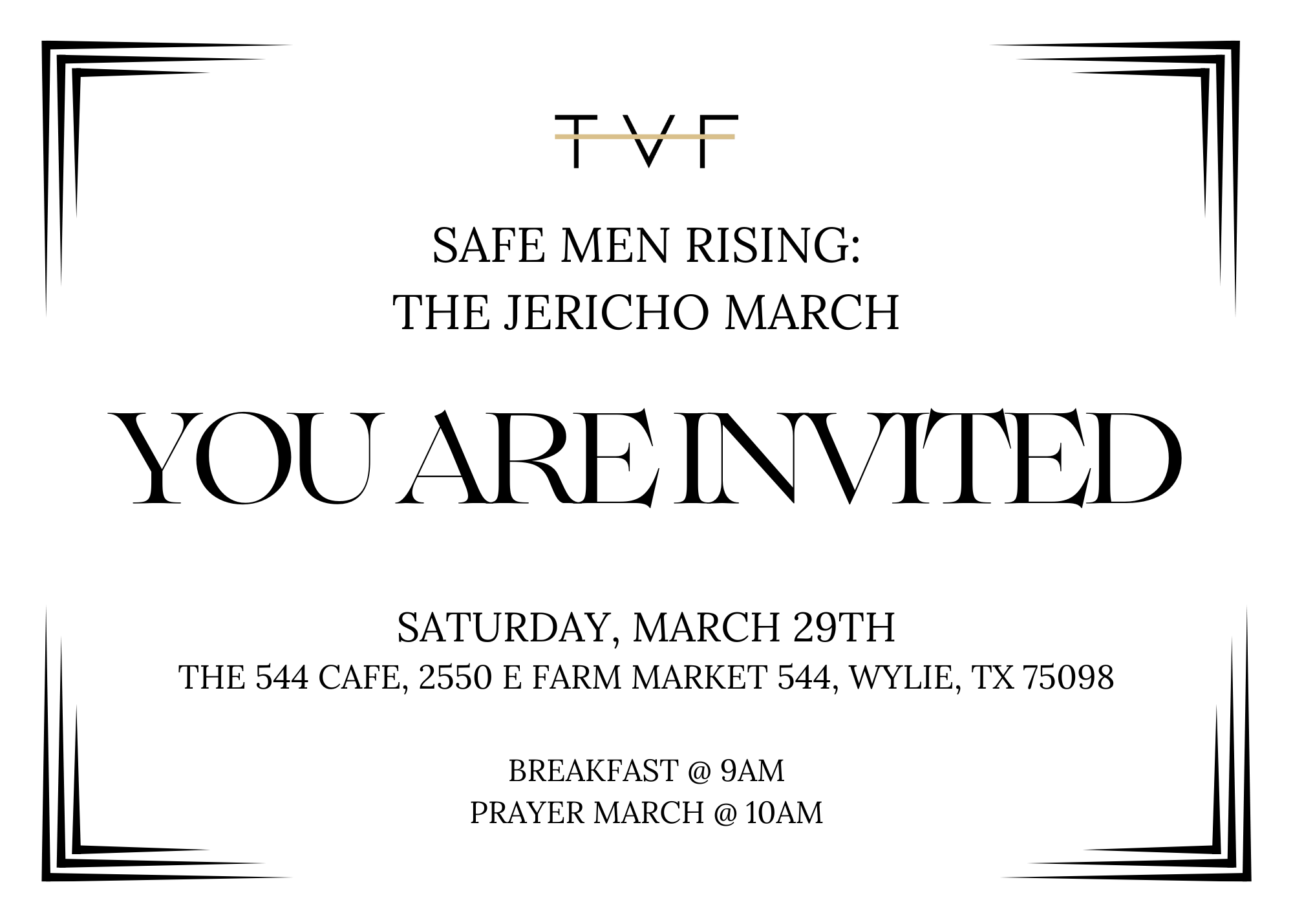 Campaign cover image for Safe Men Rising: The Jericho March