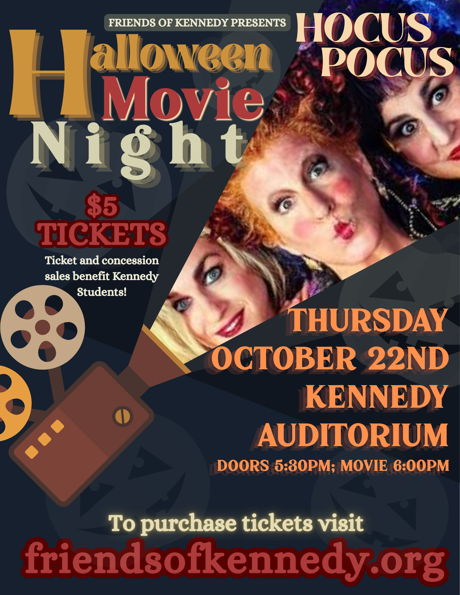 Campaign cover image for Halloween Movie Night