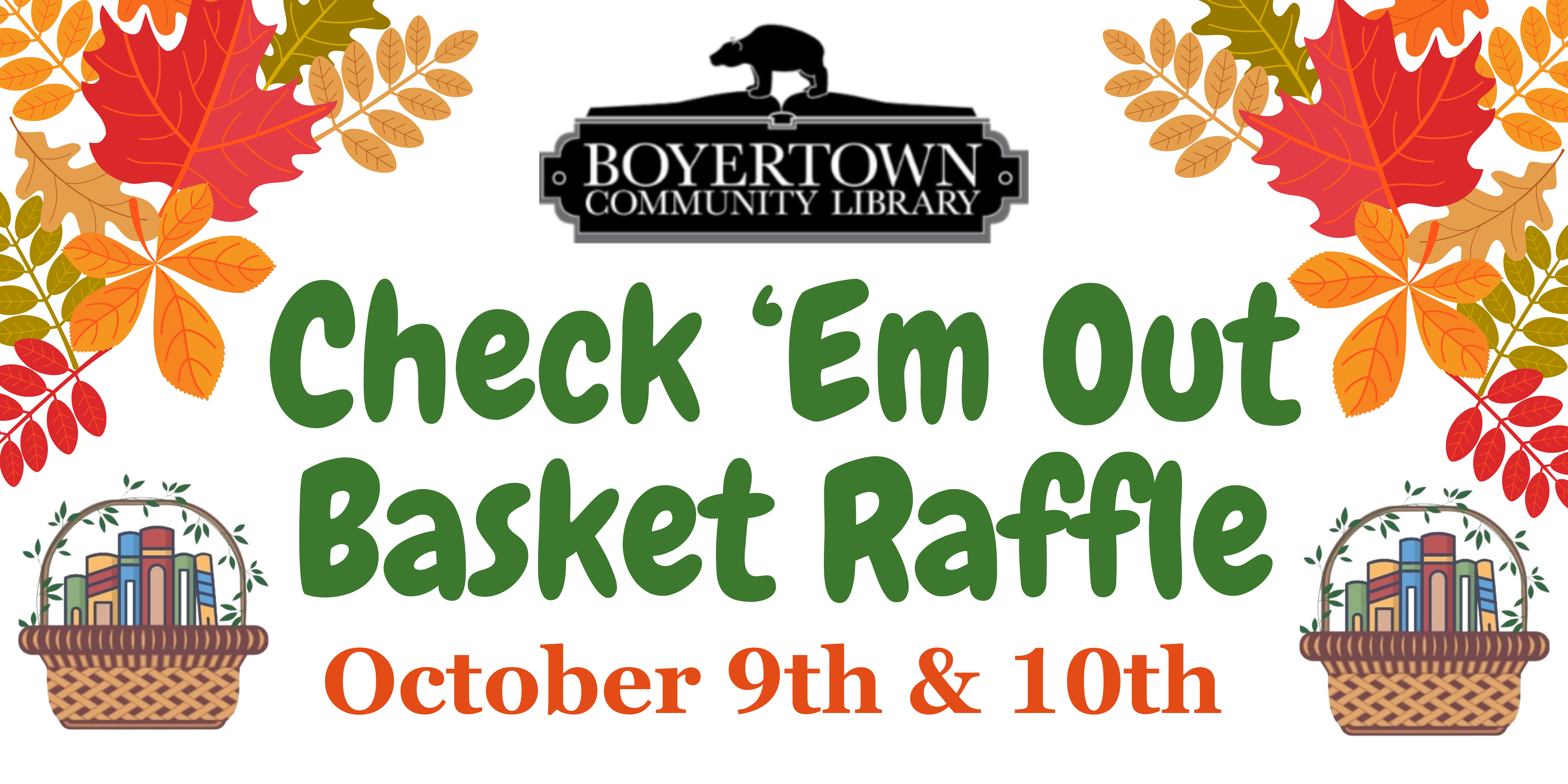 Campaign cover image for 6th Annual Check 'Em Out Basket Raffle